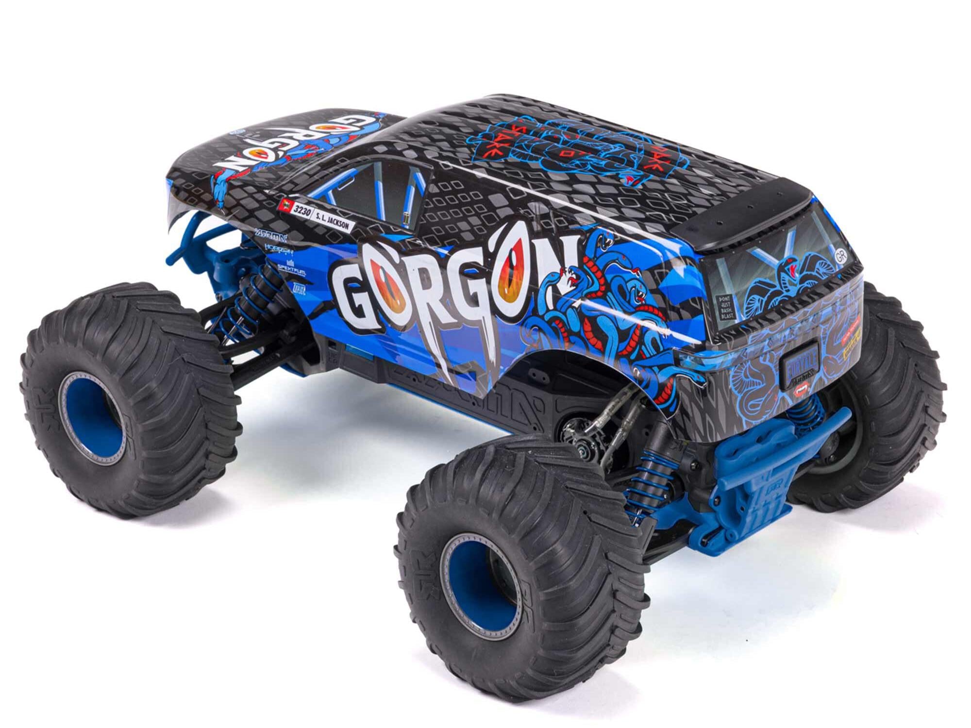 Gorgon 2wd MT 1/10th RTR (no Battery/Charger) Blue