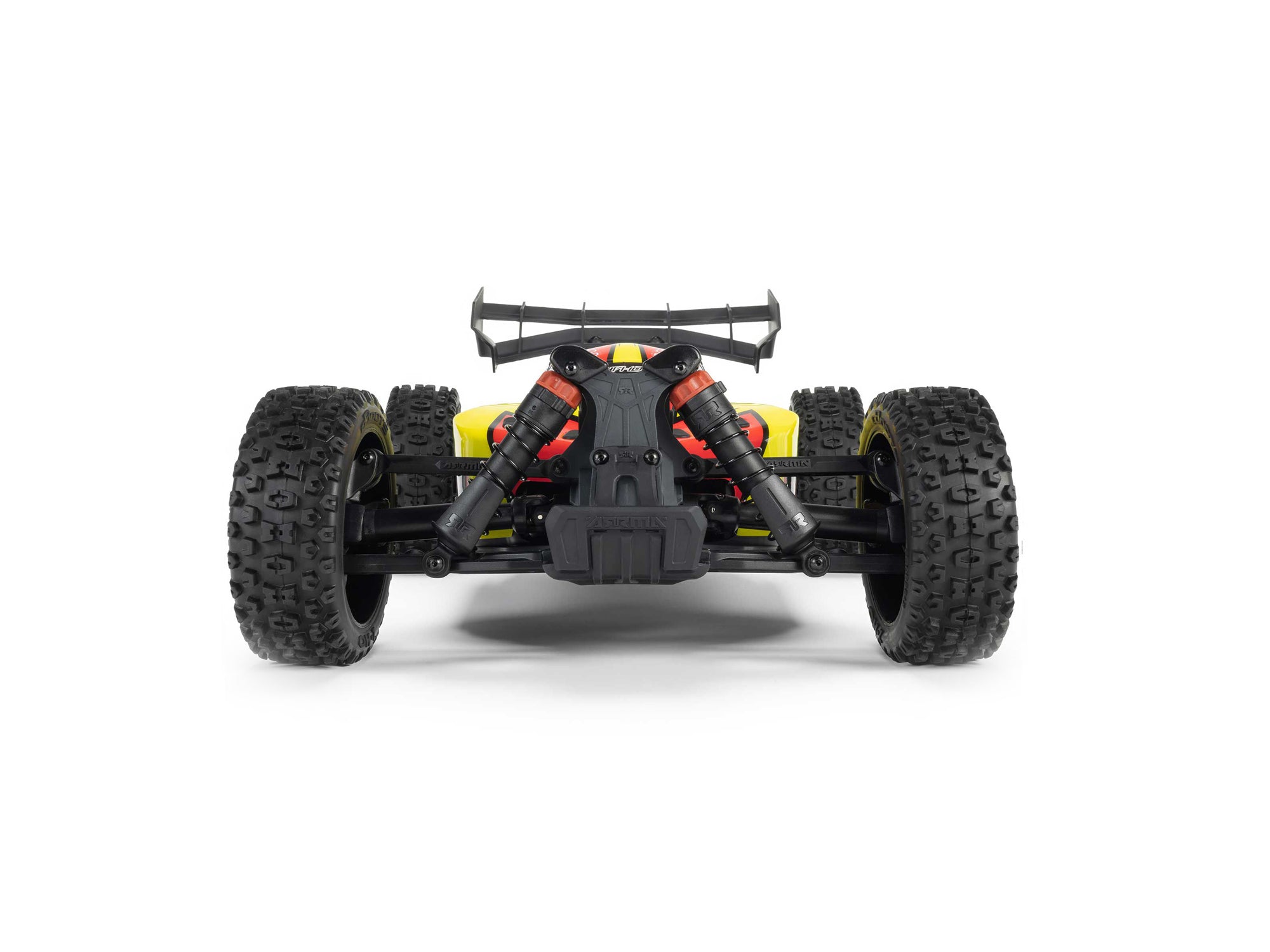 Arrma 1/8 TYPHON MEGA 665 4X4 RTR Buggy - In Yellow (C-ARA4206V4T2)