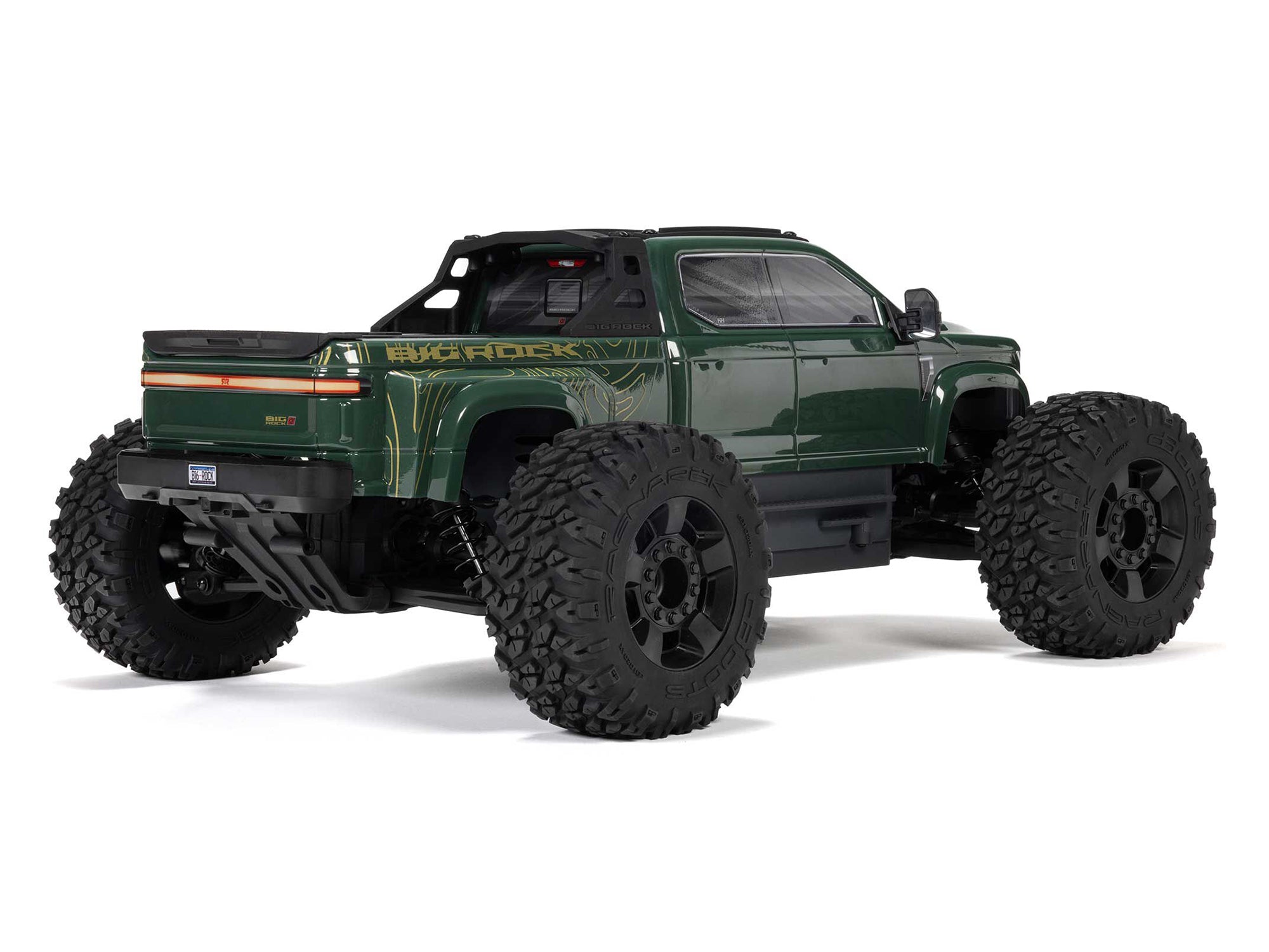 Arrma 1/10 BIG ROCK 223S DSC 4X4 RTR Monster Truck - Dark Green
