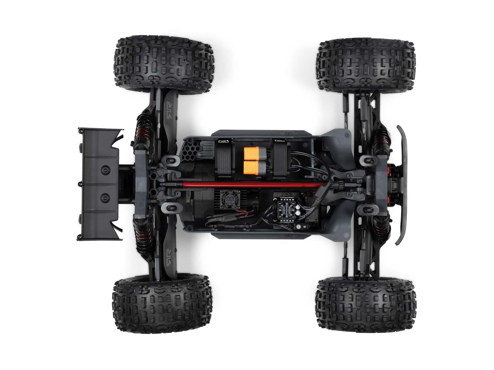 1/10 Outcast 4x4 4S BLX Centre Diff Stunt MT (Red)