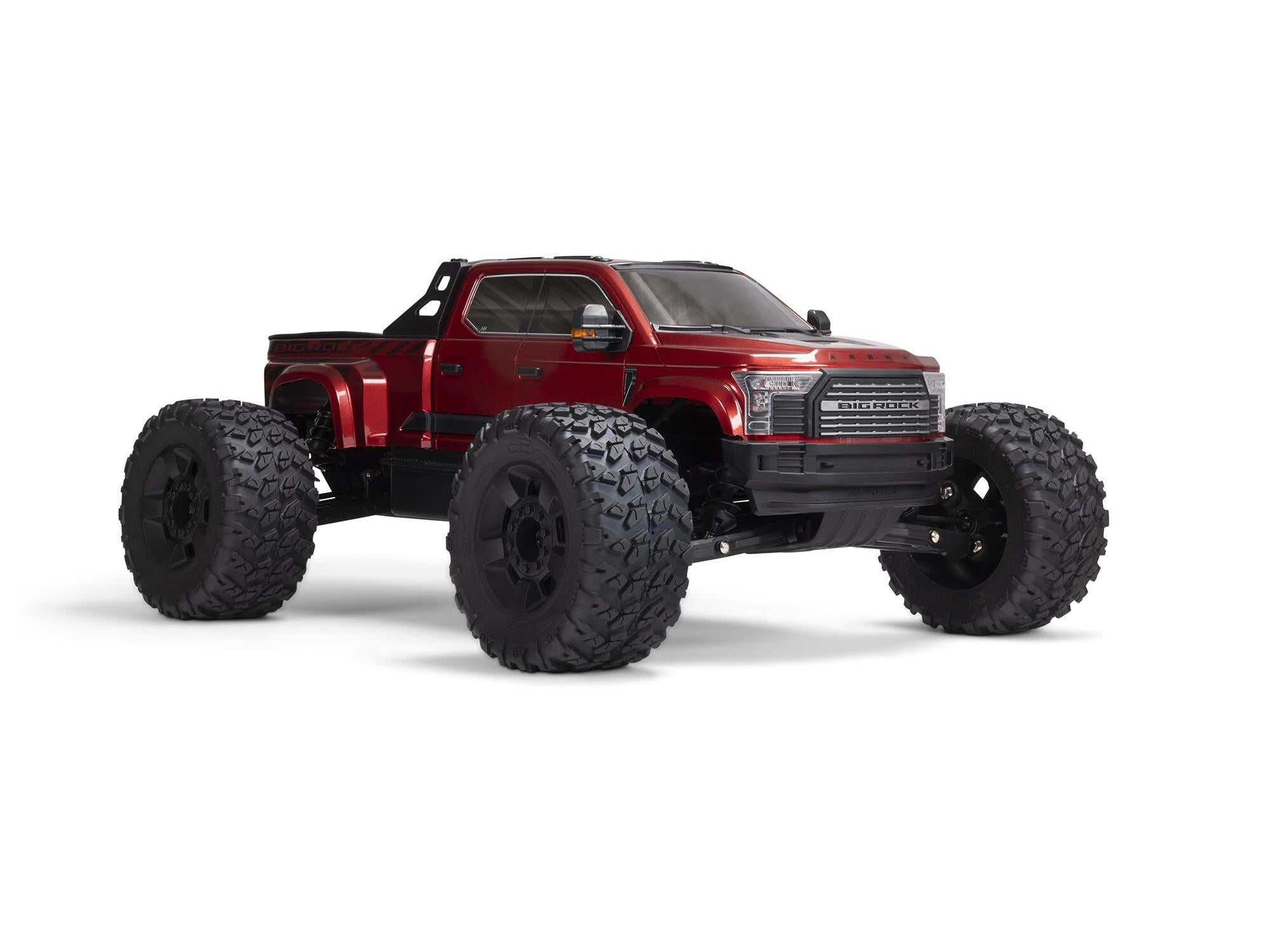 1/7 BIG ROCK 6S 4x4 BLX Monster Truck RTR, Red