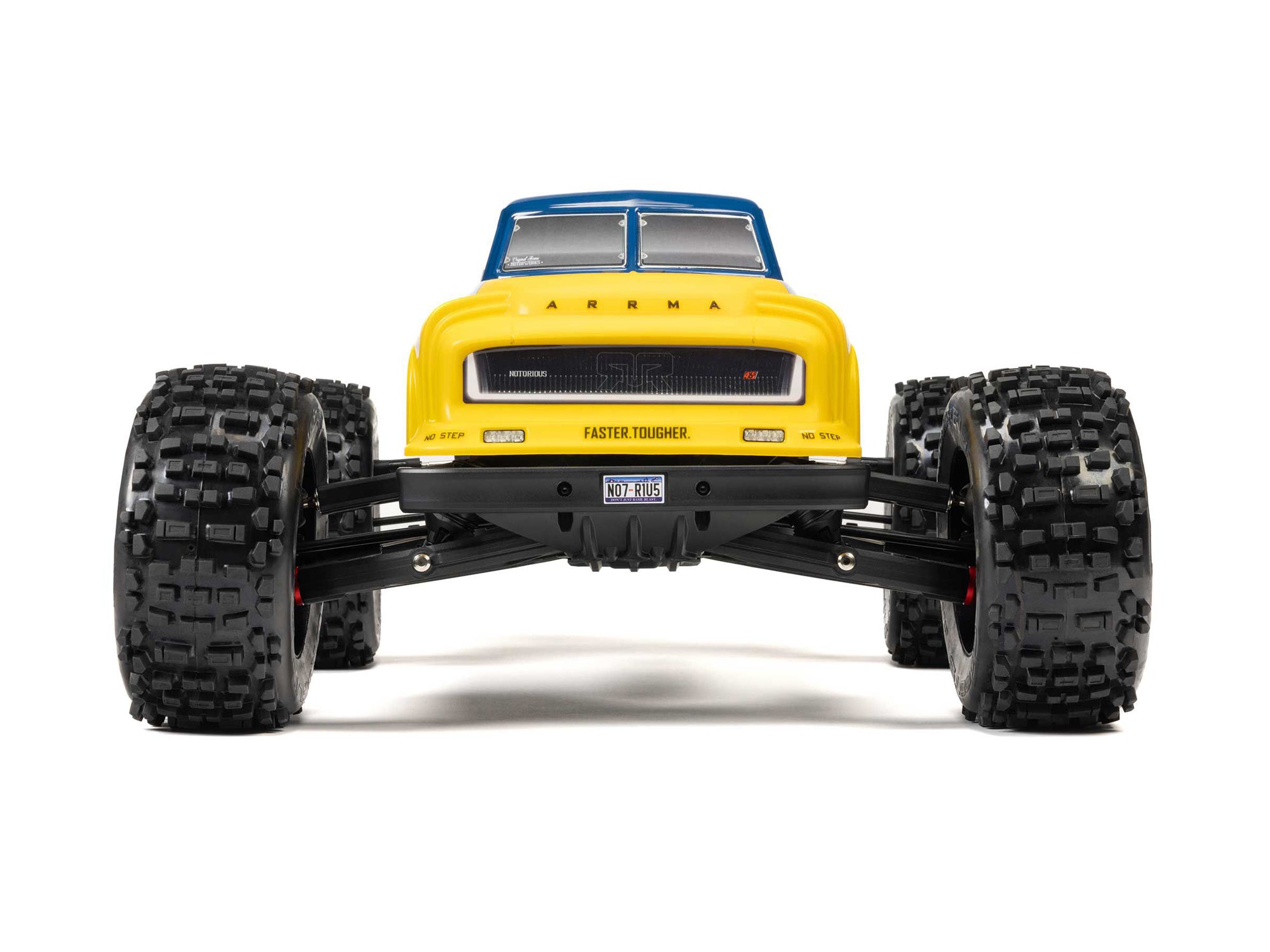 1/8 NOTORIOUS 6S V6 4X4 BLX Stunt Truck RTR Blue C-ARA8611V6T2