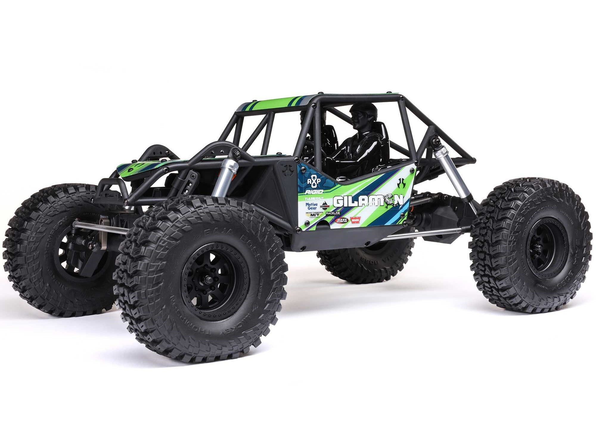 Axial 1/8 AXP8 Gilamon 2.2 4X4 RTR Trail Buggy Green C-AXI-1207T1