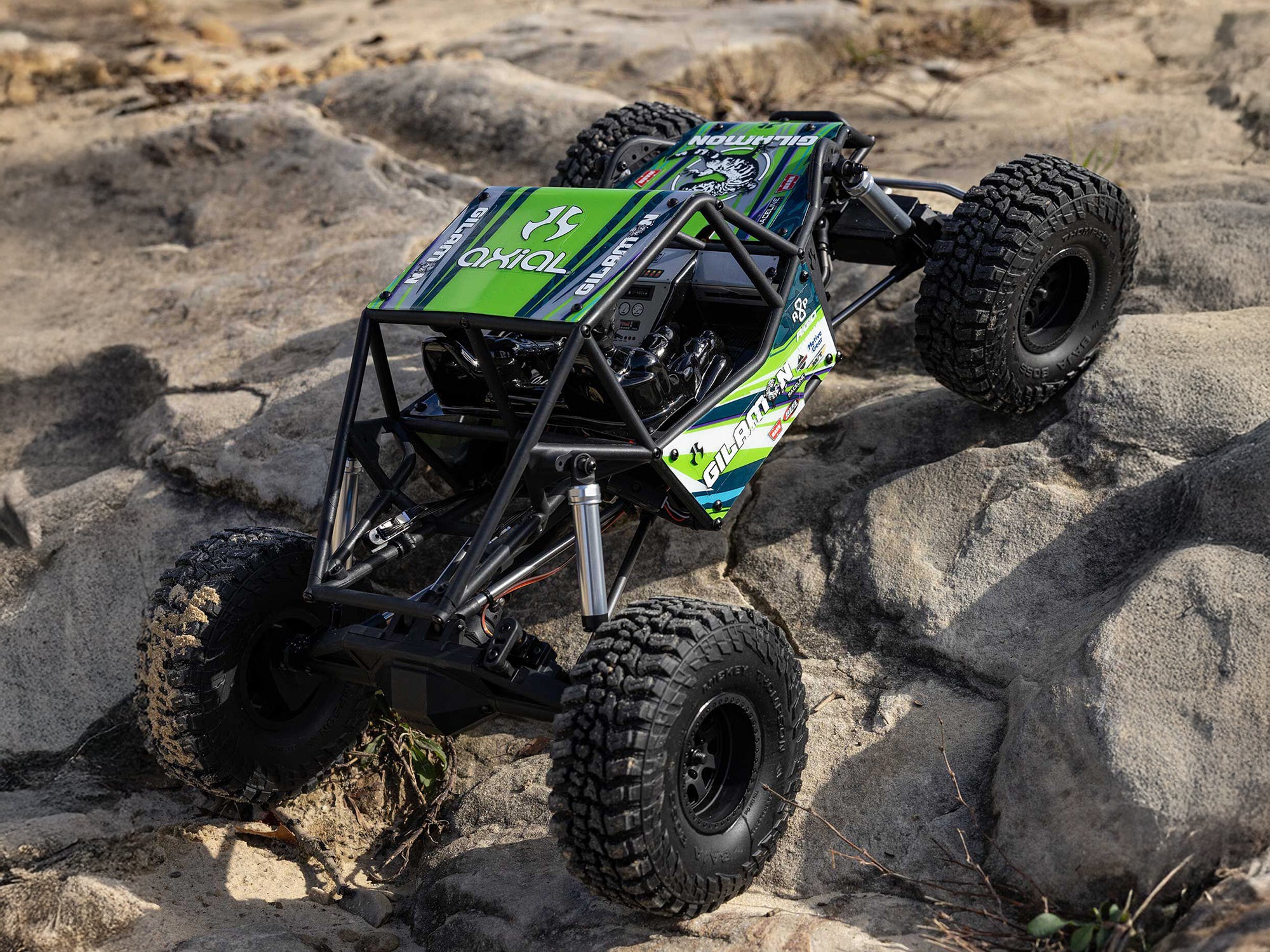 Axial 1/8 AXP8 Gilamon 2.2 4X4 RTR Trail Buggy Green C-AXI-1207T1