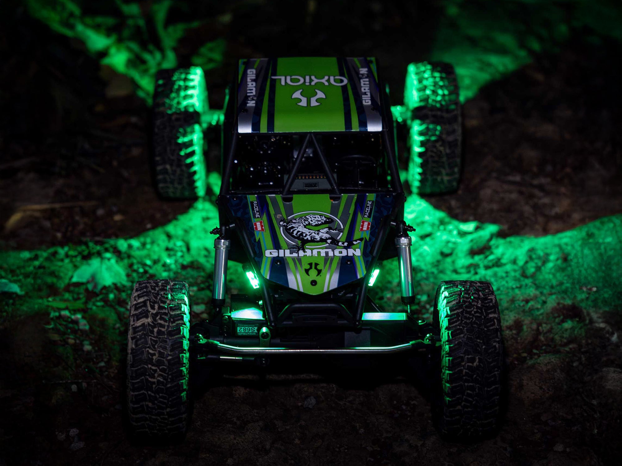 Axial 1/8 AXP8 Gilamon 2.2 4X4 RTR Trail Buggy Green C-AXI-1207T1