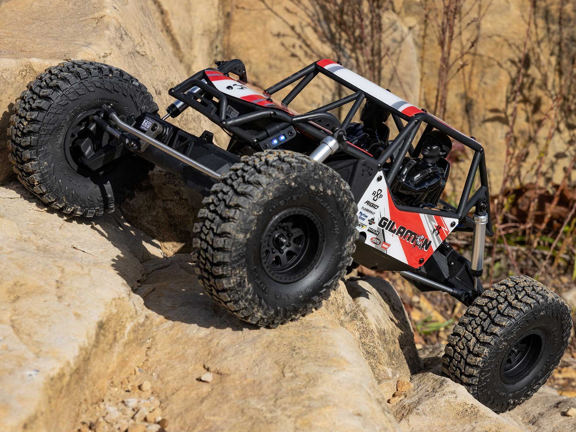 Axial 1/8 AXP8 Gilamon 2.2 4X4 RTR Trail Buggy Red C-AXI-1207T2