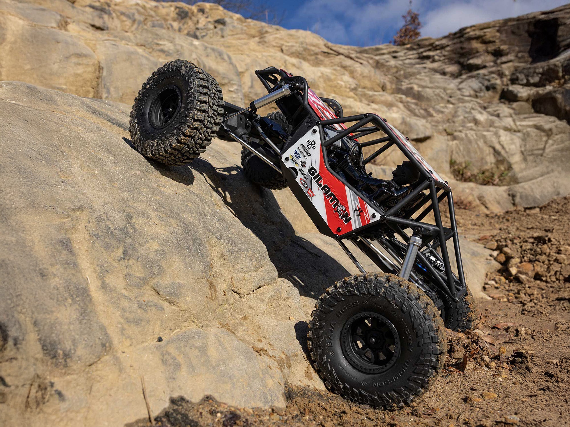 Axial 1/8 AXP8 Gilamon 2.2 4X4 RTR Trail Buggy Red C-AXI-1207T2