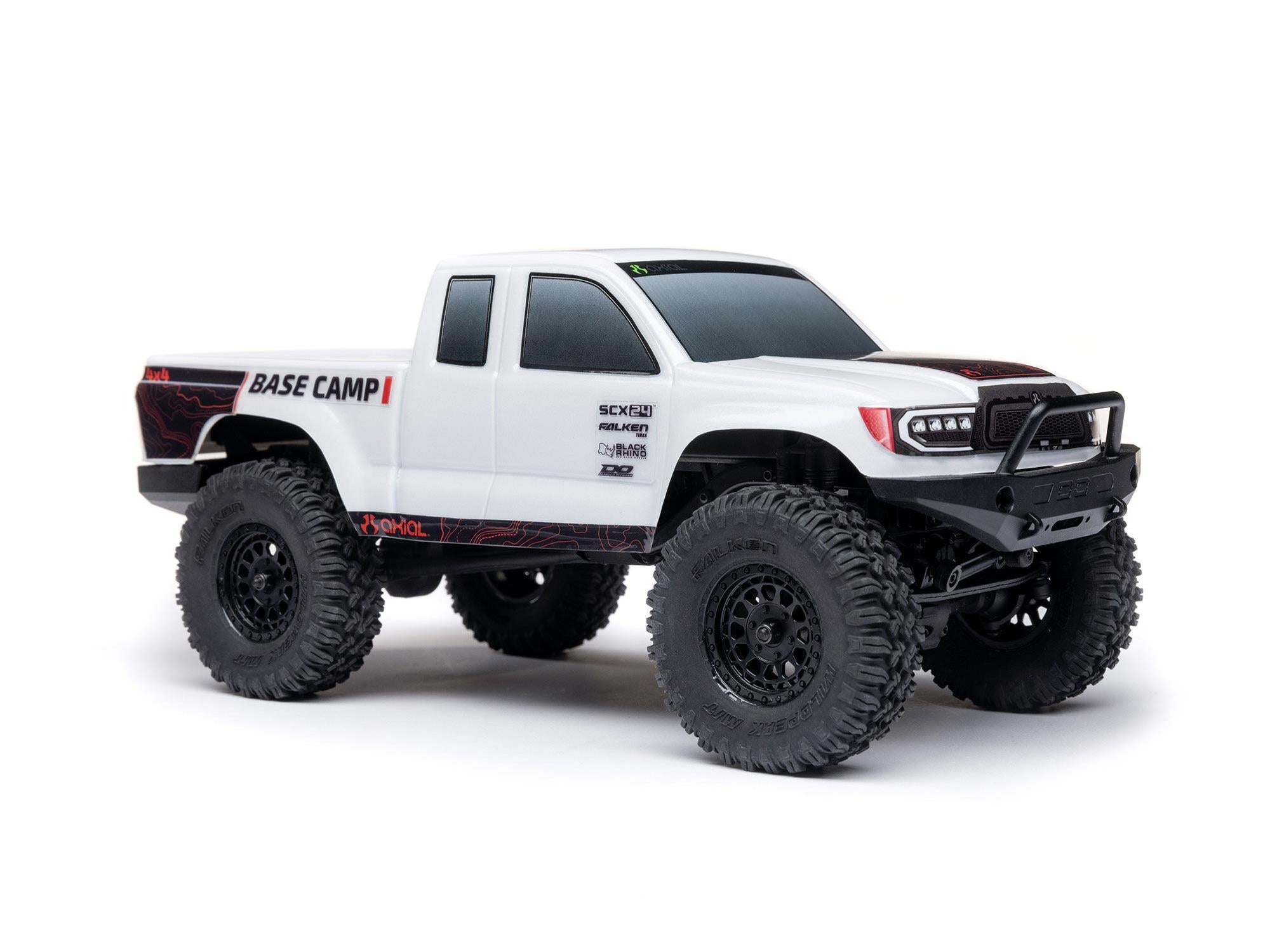 Axial 1/24 SCX24 Base Camp 4WD Rock Crawler RTR White - C-AXI-1219T1