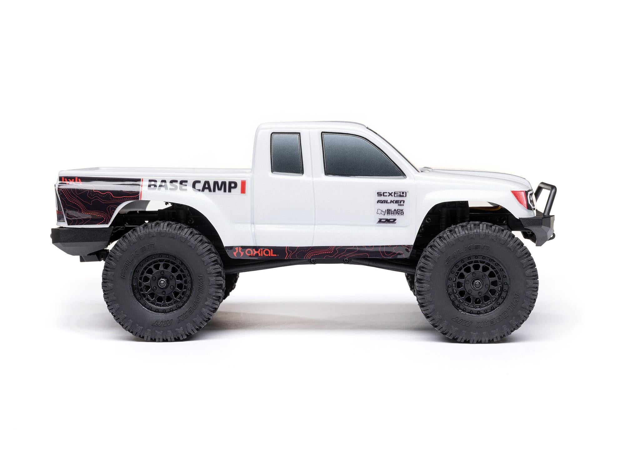 Axial 1/24 SCX24 Base Camp 4WD Rock Crawler RTR White - C-AXI-1219T1
