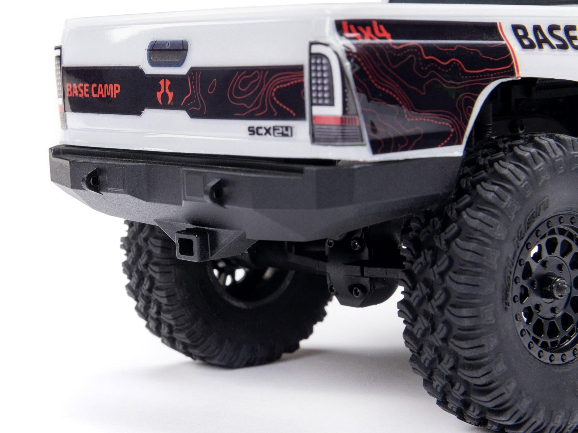 Axial 1/24 SCX24 Base Camp 4WD Rock Crawler RTR White - C-AXI-1219T1