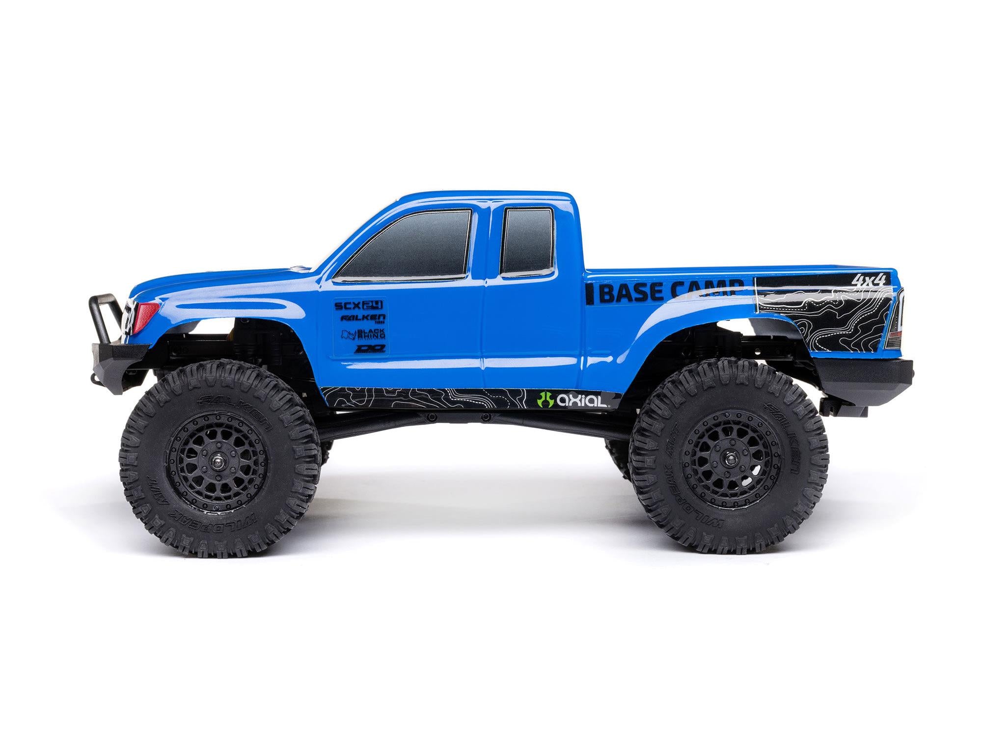 Axial 1/24 SCX24 Base Camp 4WD Rock Crawler RTR Blue - C-AXI-1219T2
