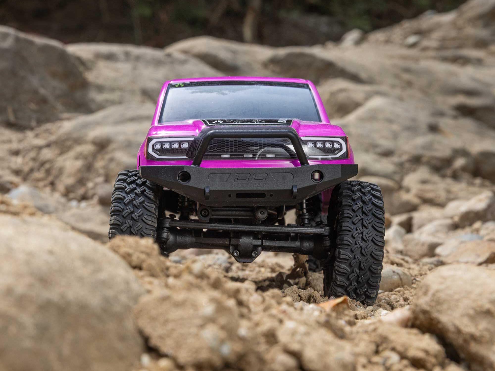 Axial 1/24 SCX24 Base Camp 4WD Rock Crawler RTR Pink - C-AXI-1219T3