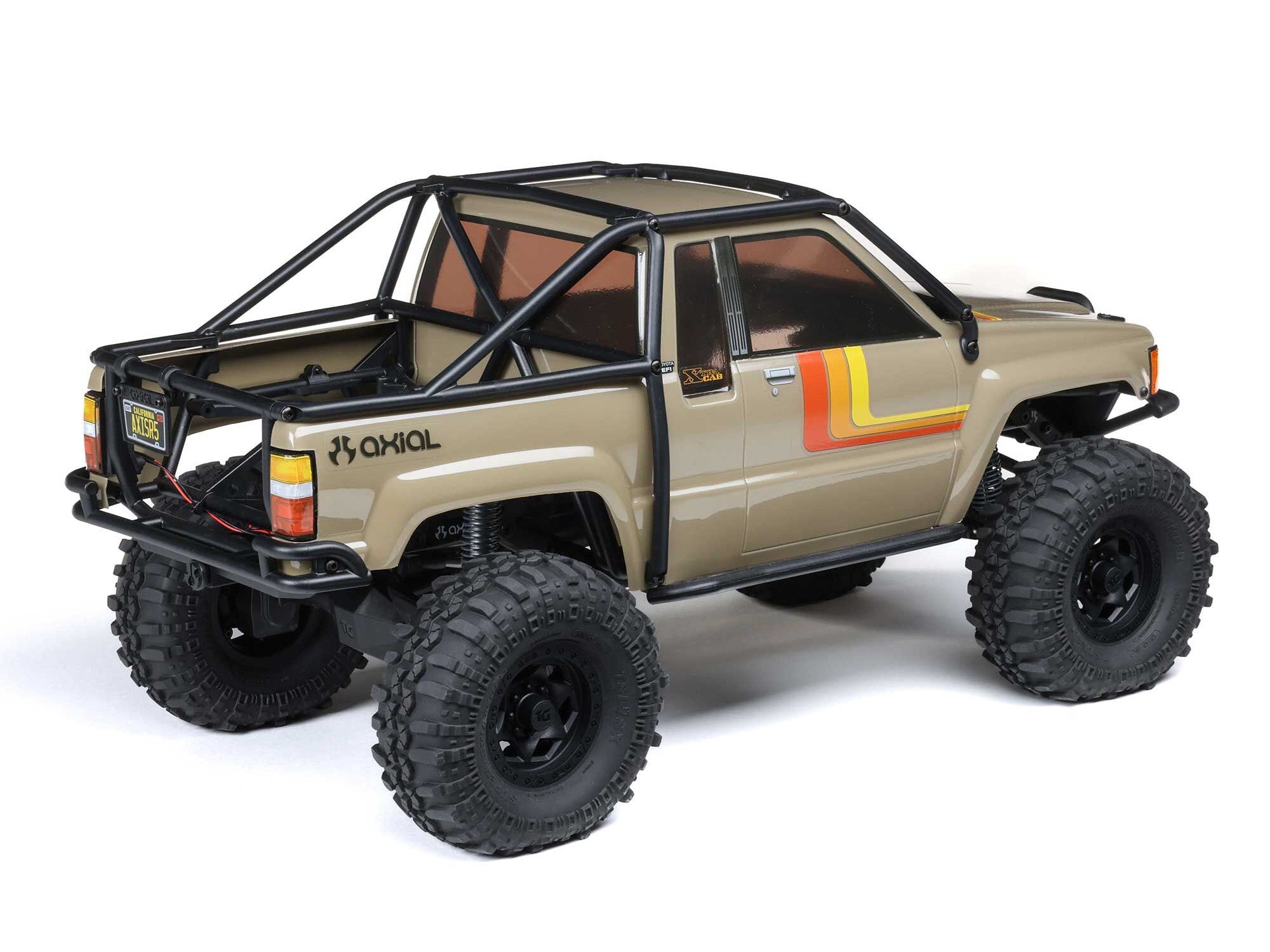 Axial 1/10 Scx10 Iii 1987 Toyota Sr5 4X4 Rtr Rock Crawler, Brown C-AXI-2062T1