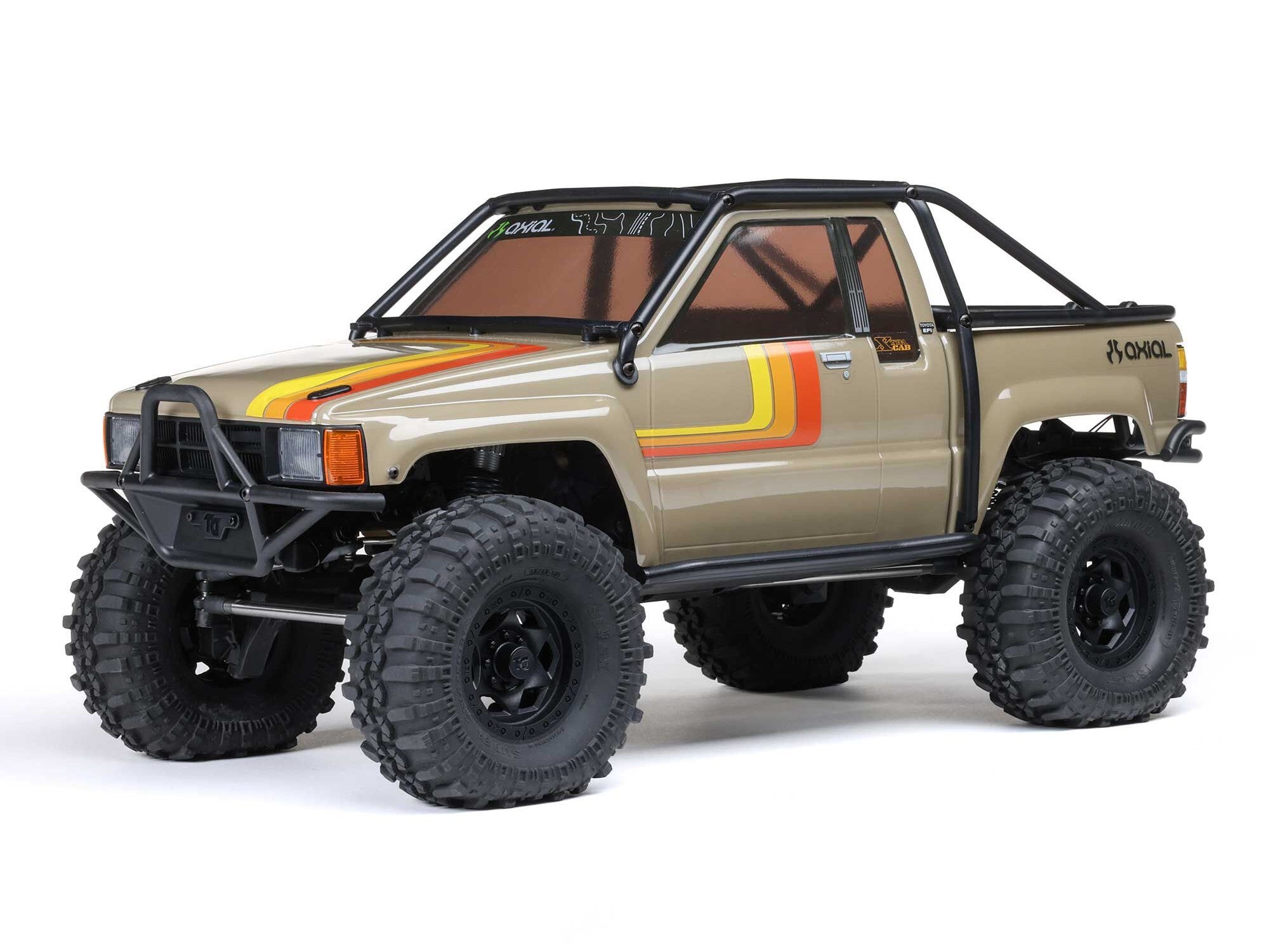 Axial 1/10 Scx10 Iii 1987 Toyota Sr5 4X4 Rtr Rock Crawler, Brown C-AXI-2062T1
