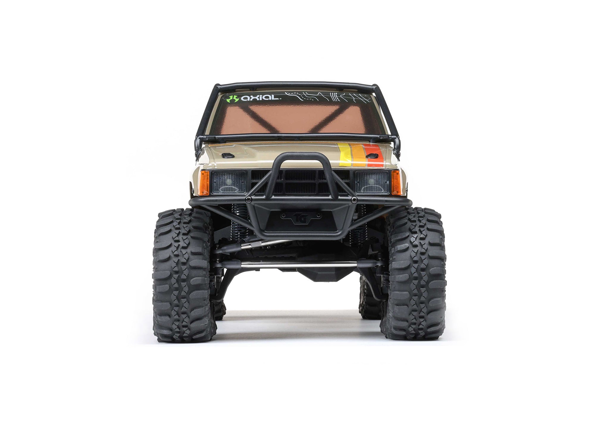 Axial 1/10 Scx10 Iii 1987 Toyota Sr5 4X4 Rtr Rock Crawler, Brown C-AXI-2062T1