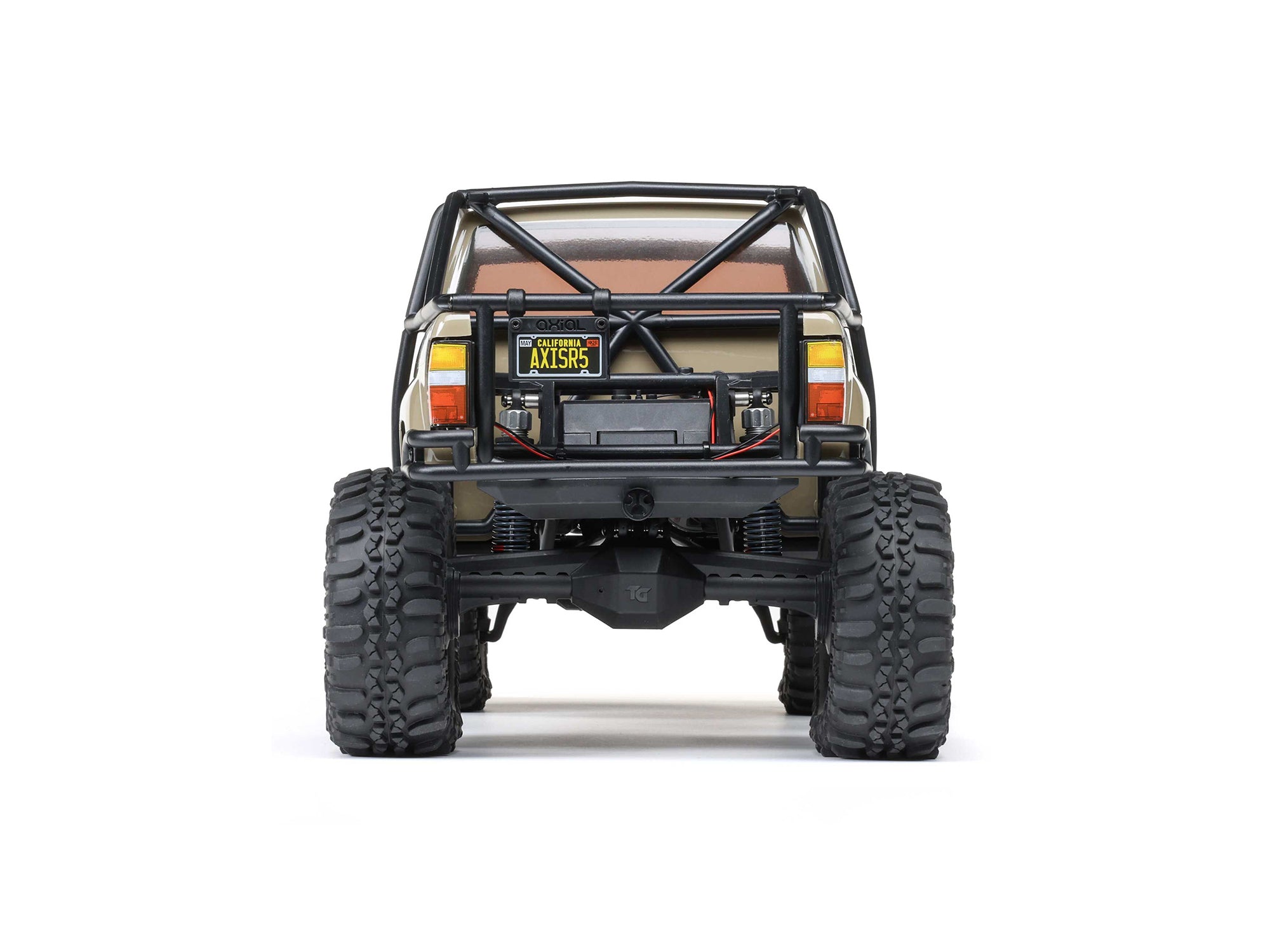 Axial 1/10 Scx10 Iii 1987 Toyota Sr5 4X4 Rtr Rock Crawler, Brown C-AXI-2062T1