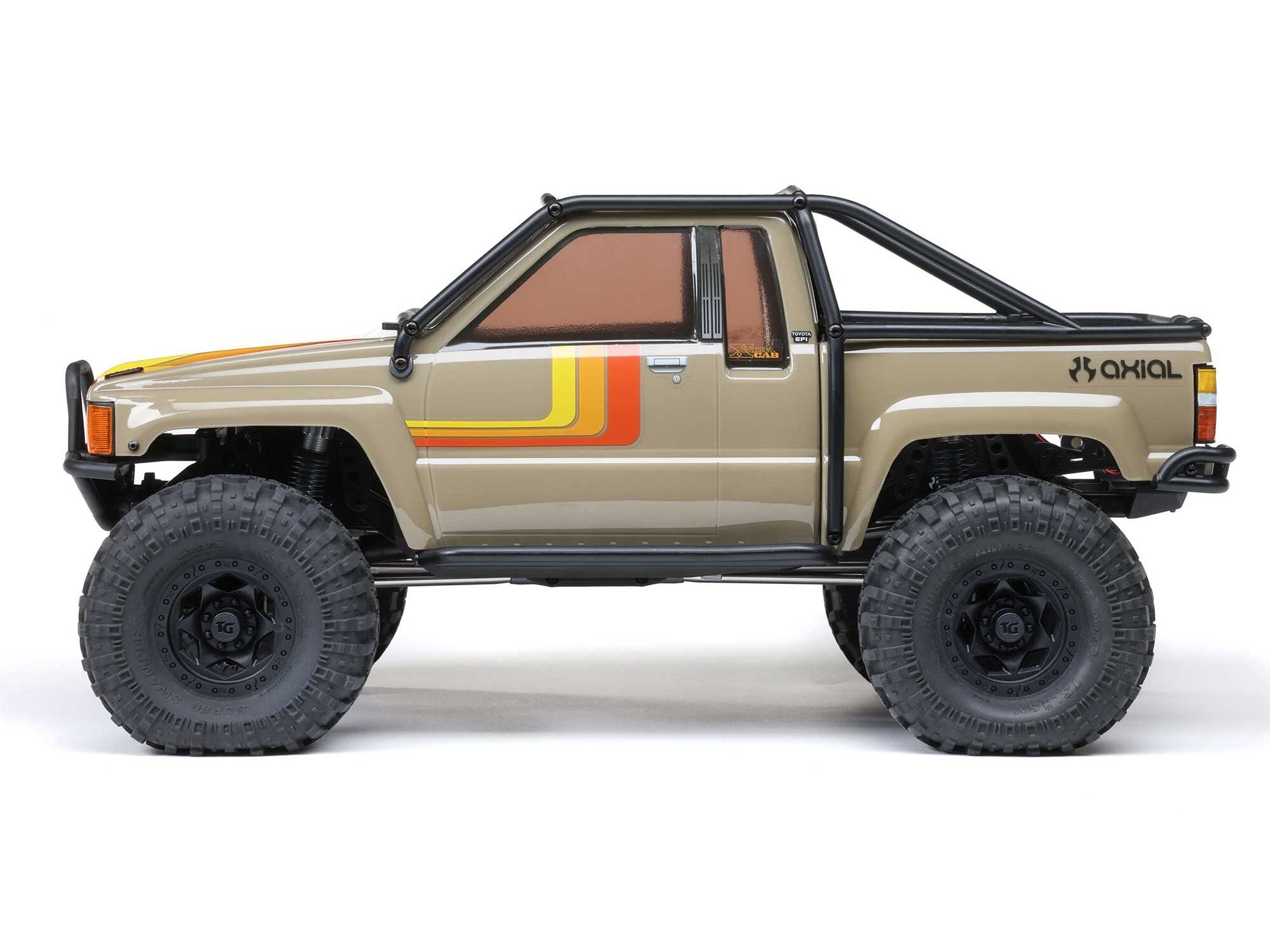 Axial 1/10 Scx10 Iii 1987 Toyota Sr5 4X4 Rtr Rock Crawler, Brown C-AXI-2062T1