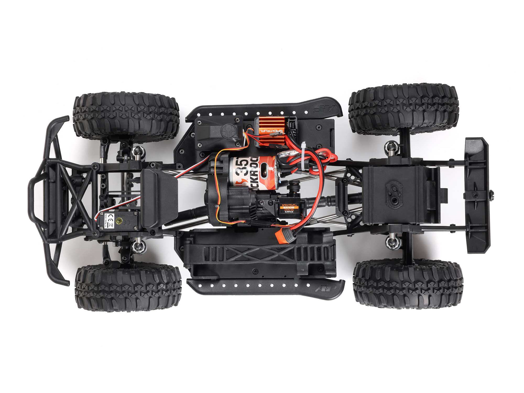 Axial 1/10 Scx10 Iii 1987 Toyota Sr5 4X4 Rtr Rock Crawler, Brown C-AXI-2062T1