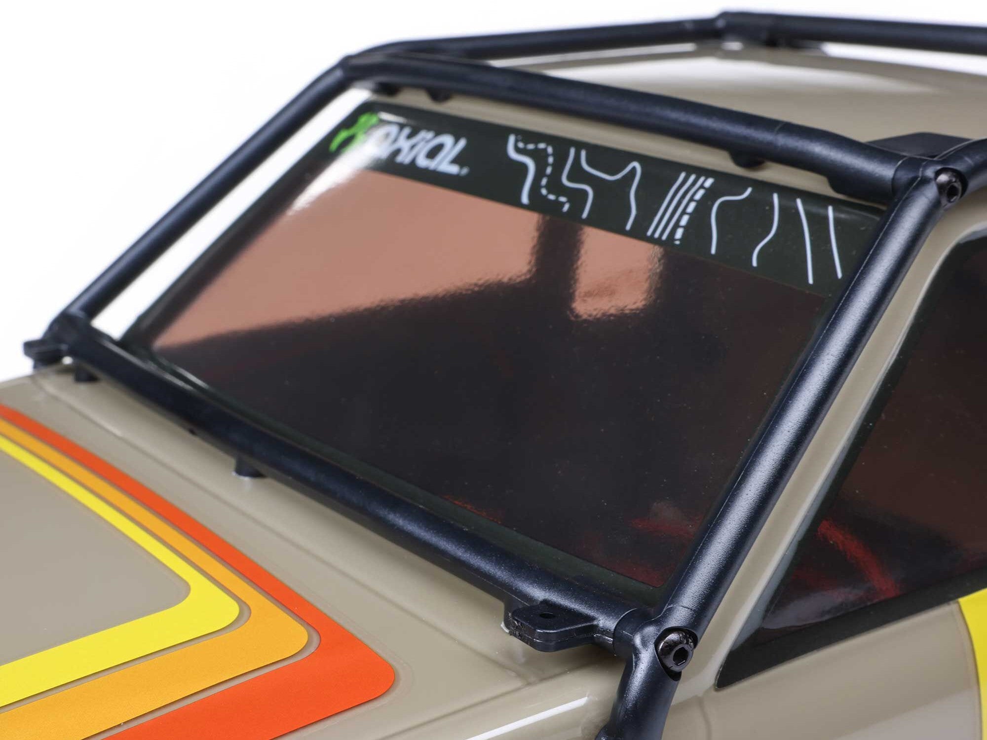 Axial 1/10 Scx10 Iii 1987 Toyota Sr5 4X4 Rtr Rock Crawler, Brown C-AXI-2062T1