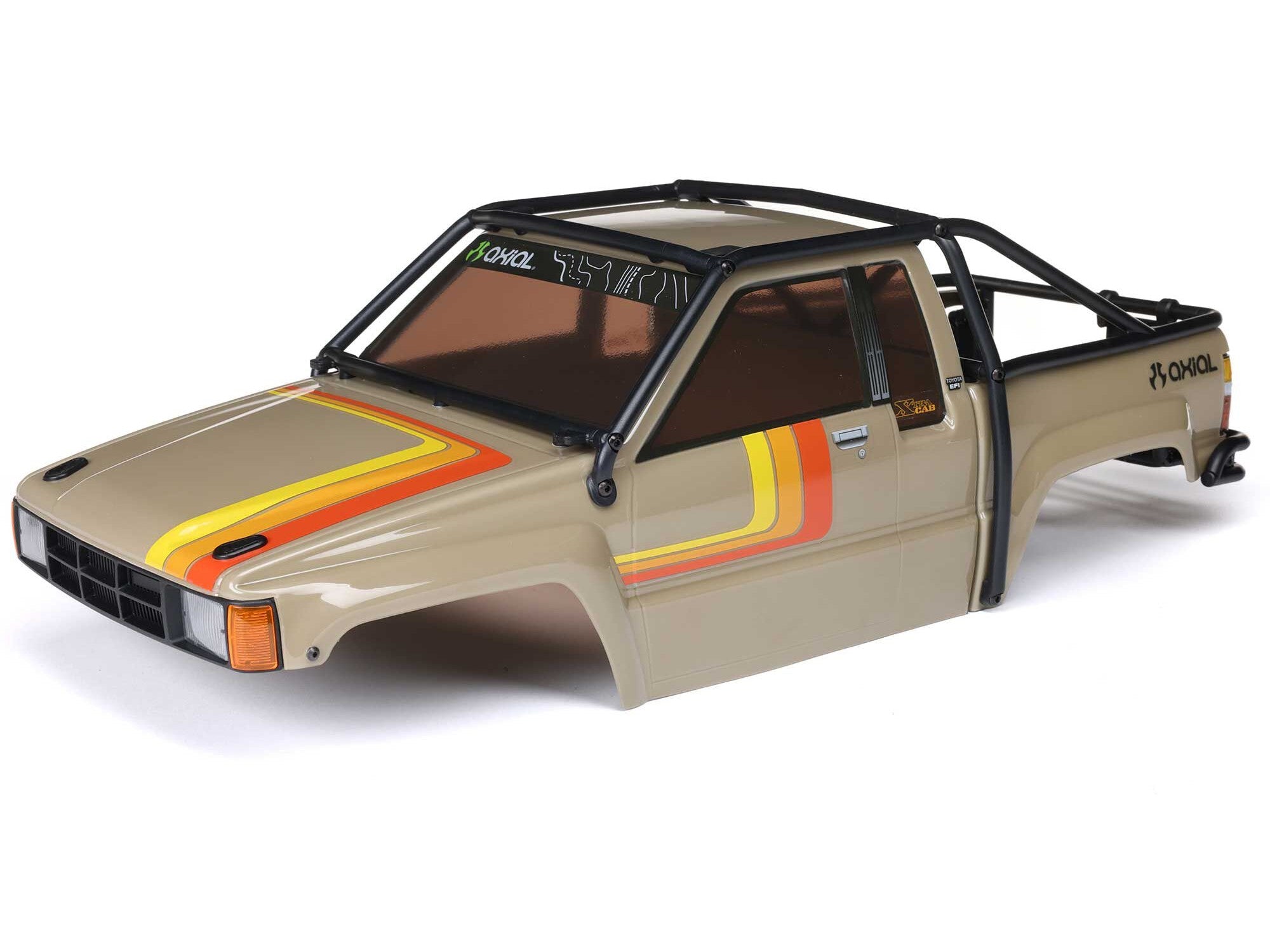 Axial 1/10 Scx10 Iii 1987 Toyota Sr5 4X4 Rtr Rock Crawler, Brown C-AXI-2062T1