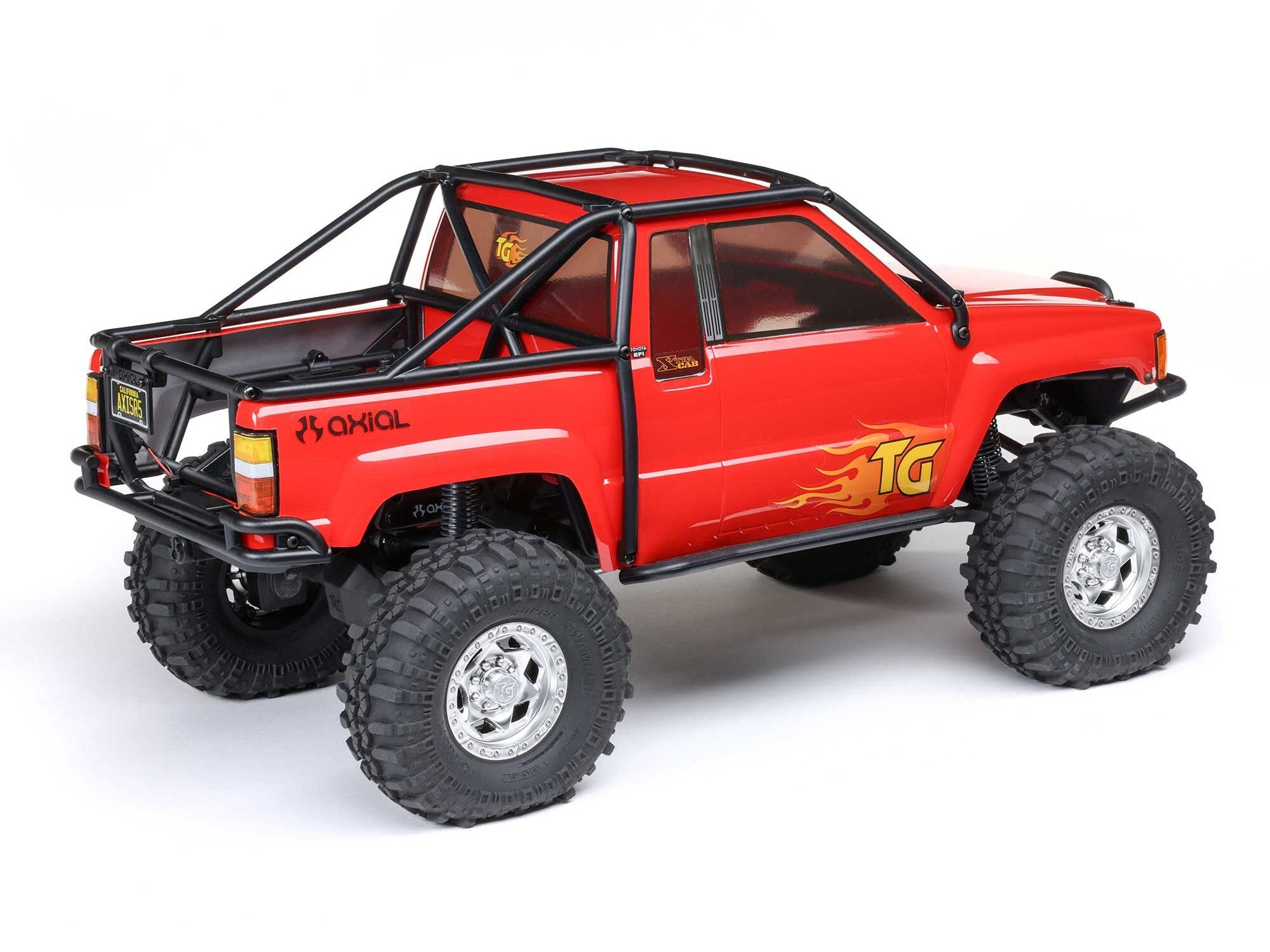 Axial 1/10 Scx10 Iii 1987 Toyota Sr5 4X4 Rtr Rock Crawler, Red C-AXI-2062T2