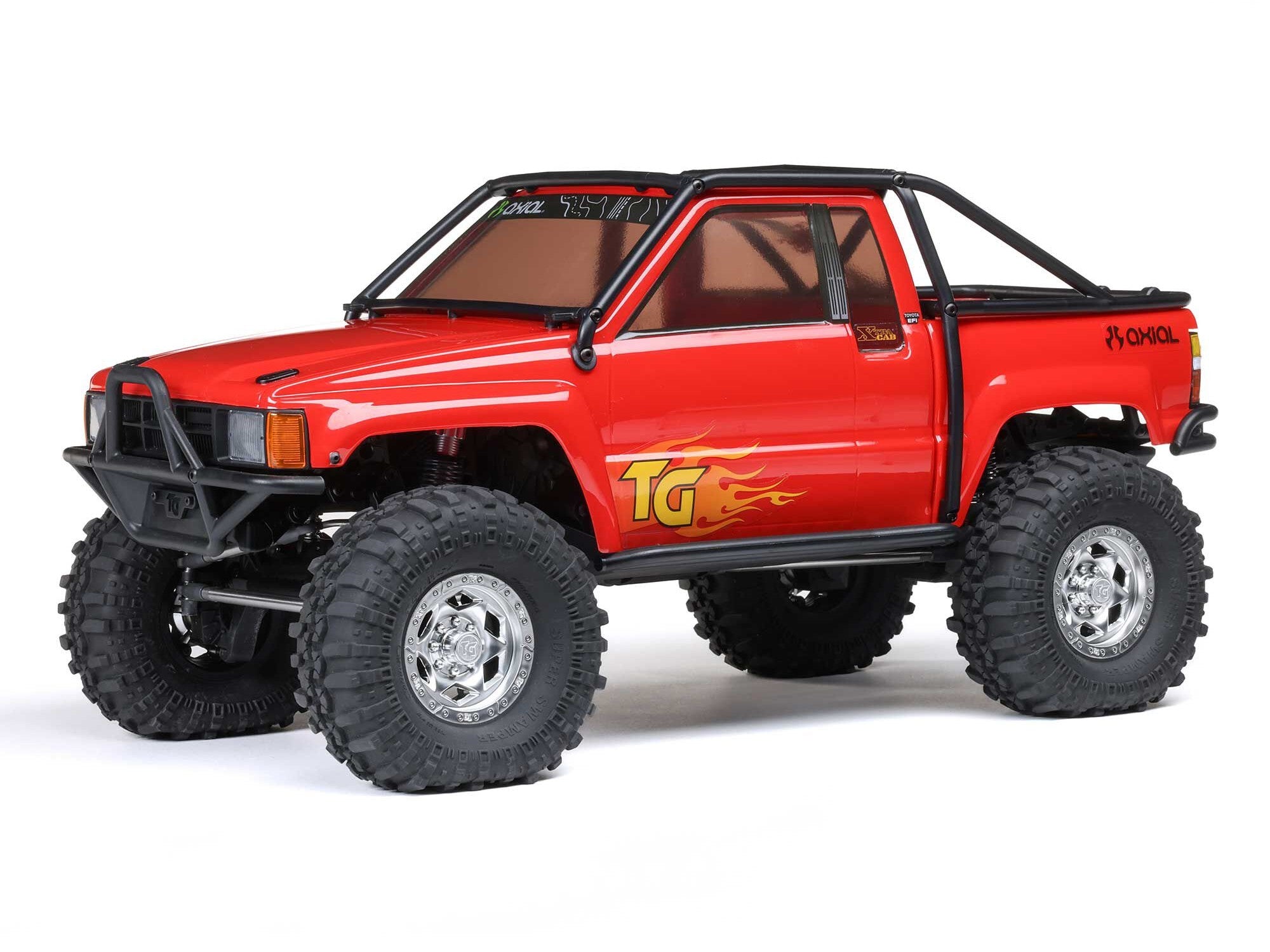 Axial 1/10 Scx10 Iii 1987 Toyota Sr5 4X4 Rtr Rock Crawler, Red C-AXI-2062T2