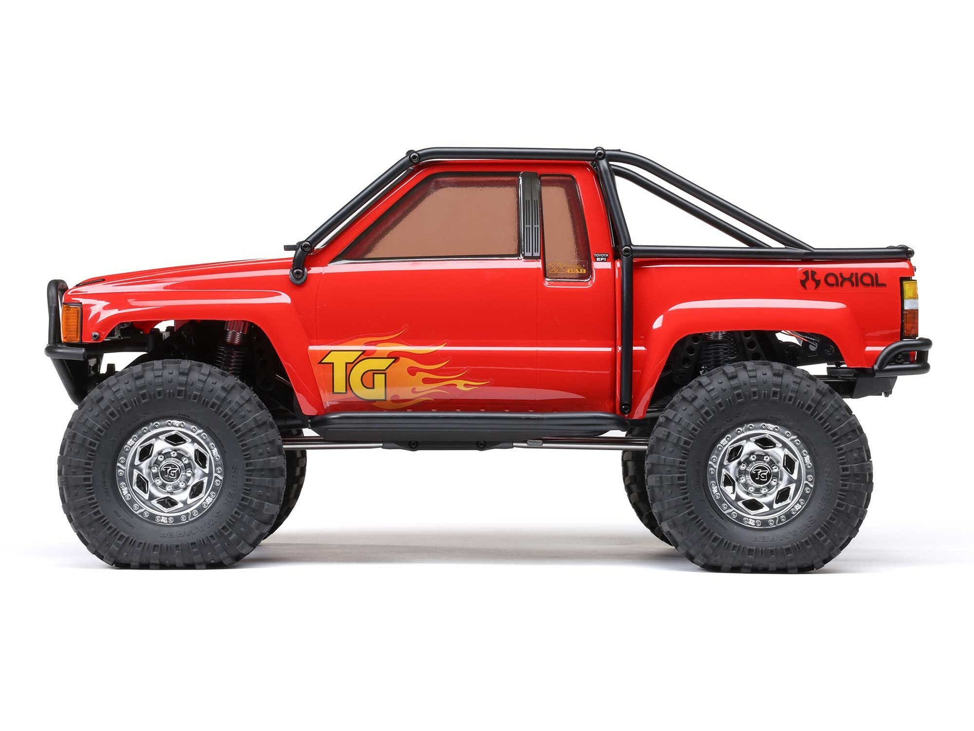 Axial 1/10 Scx10 Iii 1987 Toyota Sr5 4X4 Rtr Rock Crawler, Red C-AXI-2062T2
