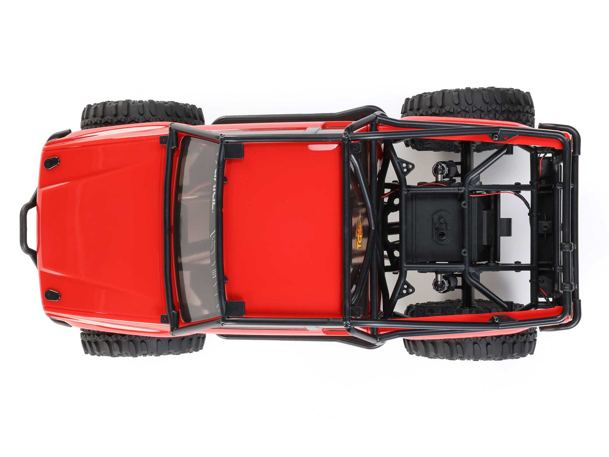 Axial 1/10 Scx10 Iii 1987 Toyota Sr5 4X4 Rtr Rock Crawler, Red C-AXI-2062T2