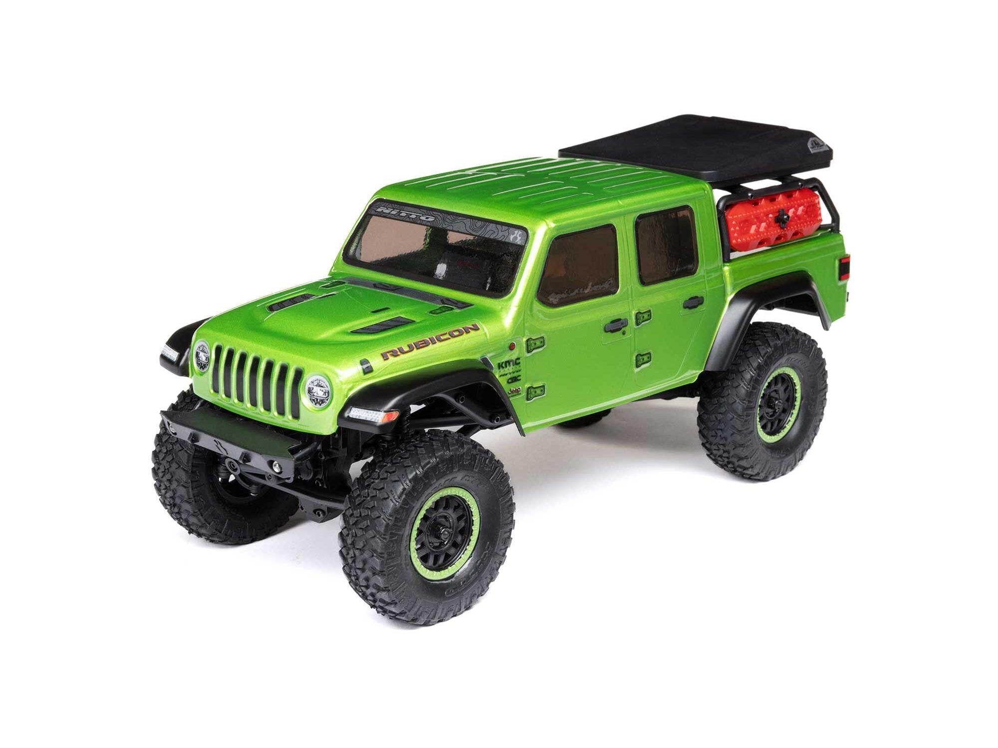 SCX24 Jeep Gladiator 4WD Rock Crawler RTR, Green