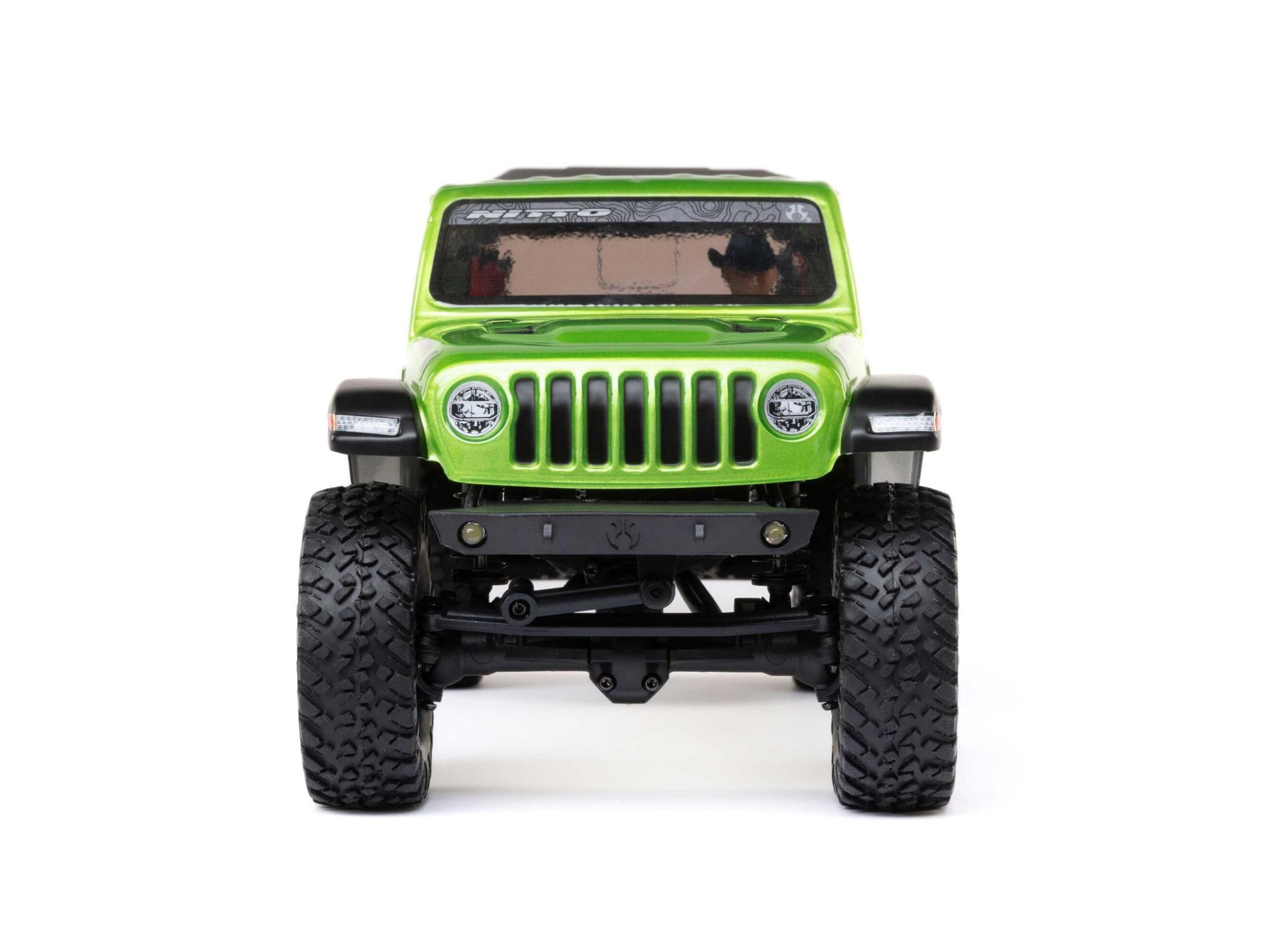 SCX24 Jeep Gladiator 4WD Rock Crawler RTR, Green