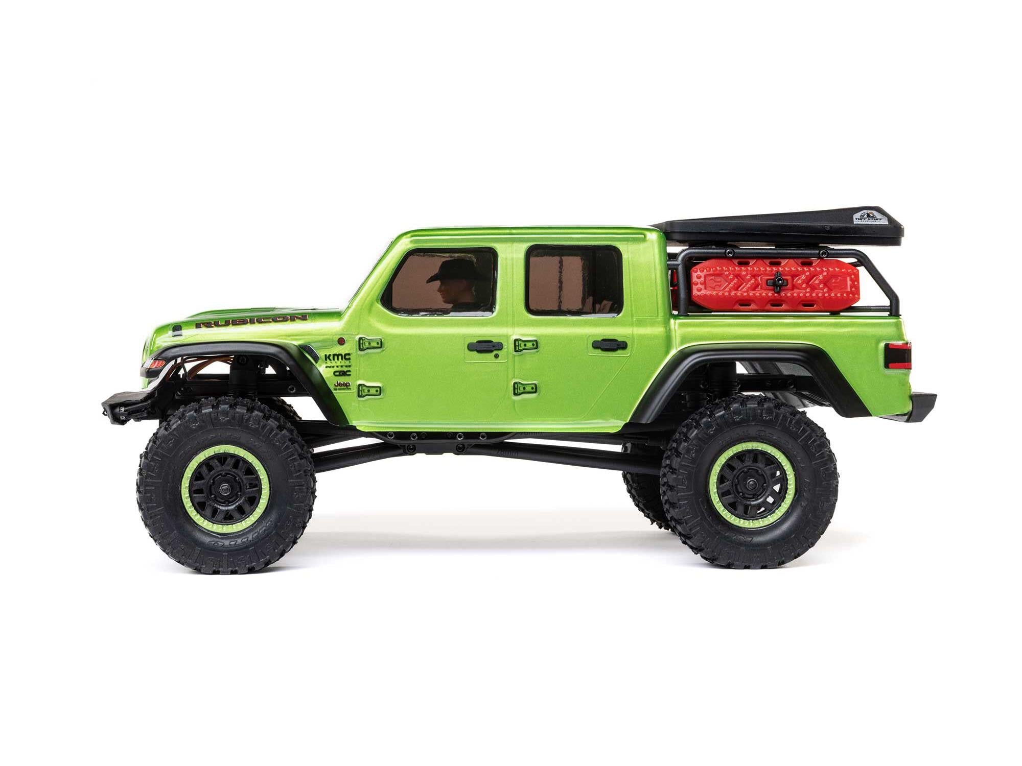 SCX24 Jeep Gladiator 4WD Rock Crawler RTR, Green