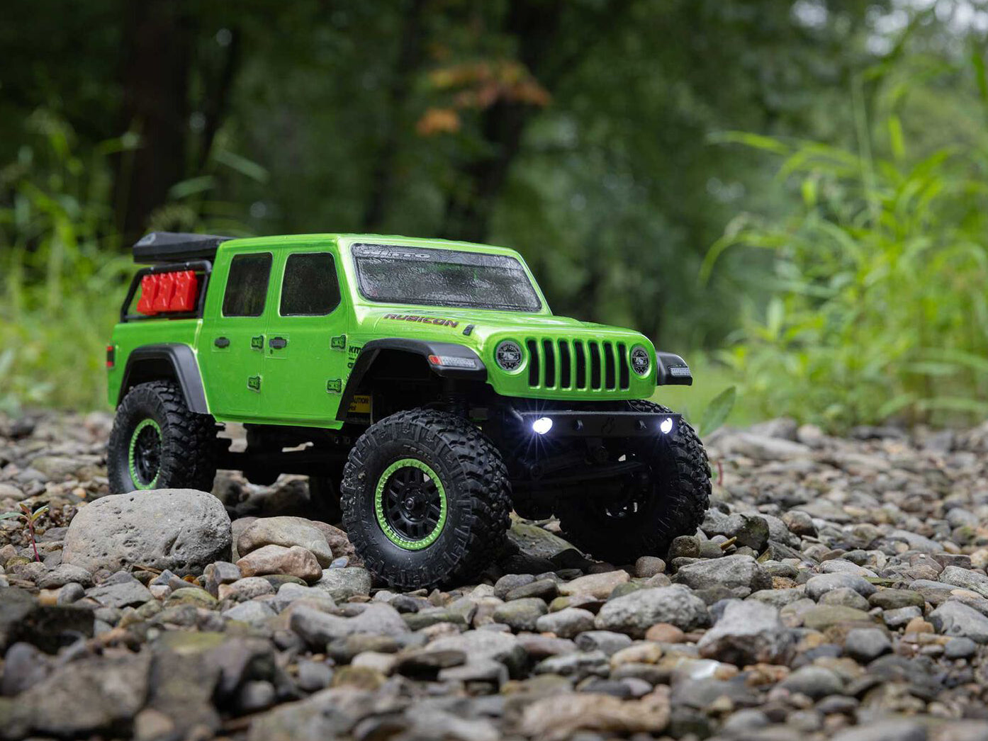 SCX24 Jeep Gladiator 4WD Rock Crawler RTR, Green