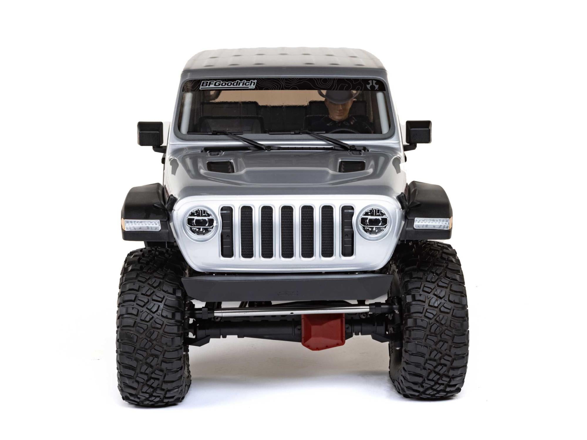 1/6 SCX6 Jeep JLU Wrangler 4WD Rock Crawler RTR: Silver