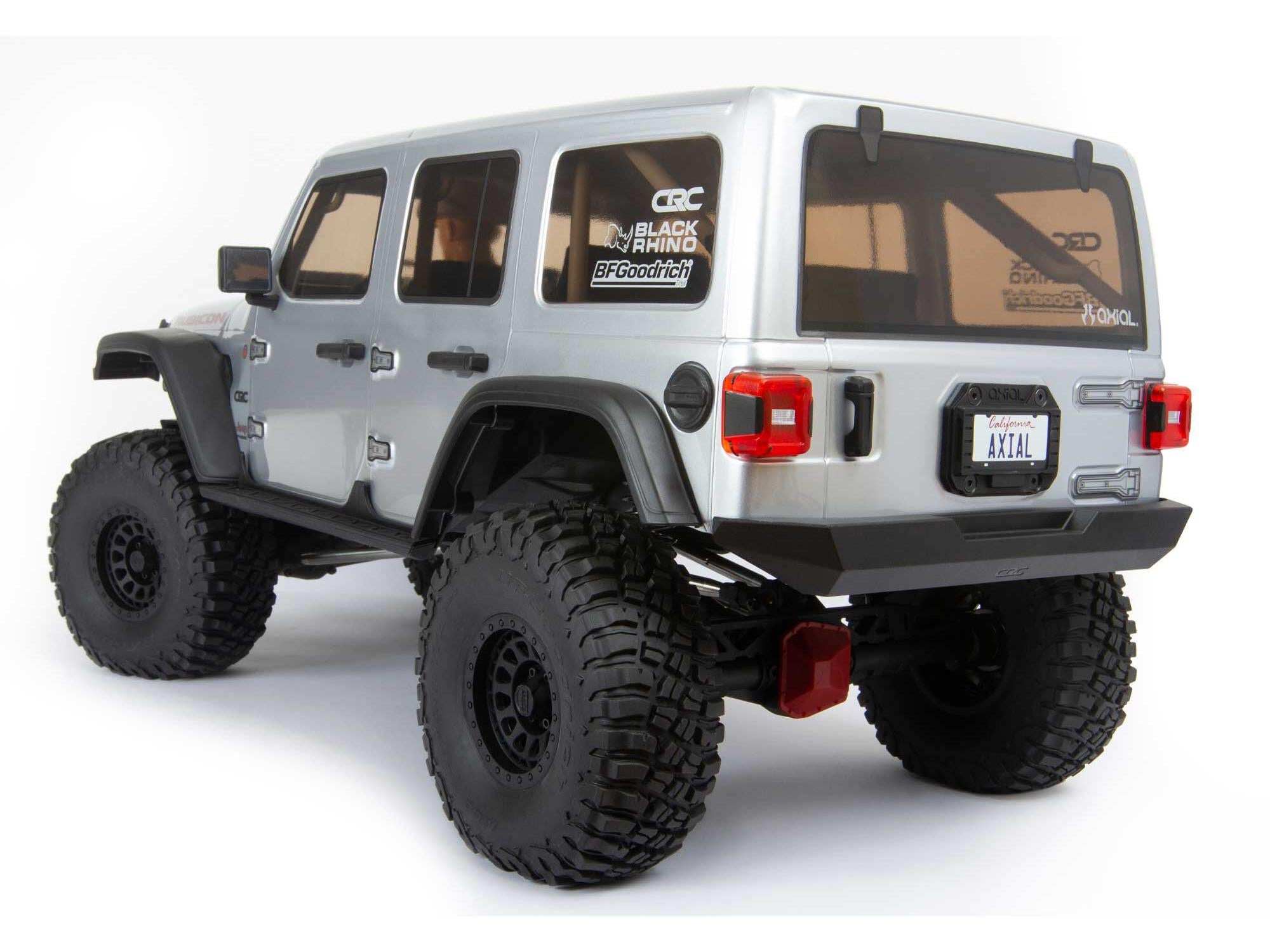 1/6 SCX6 Jeep JLU Wrangler 4WD Rock Crawler RTR: Silver