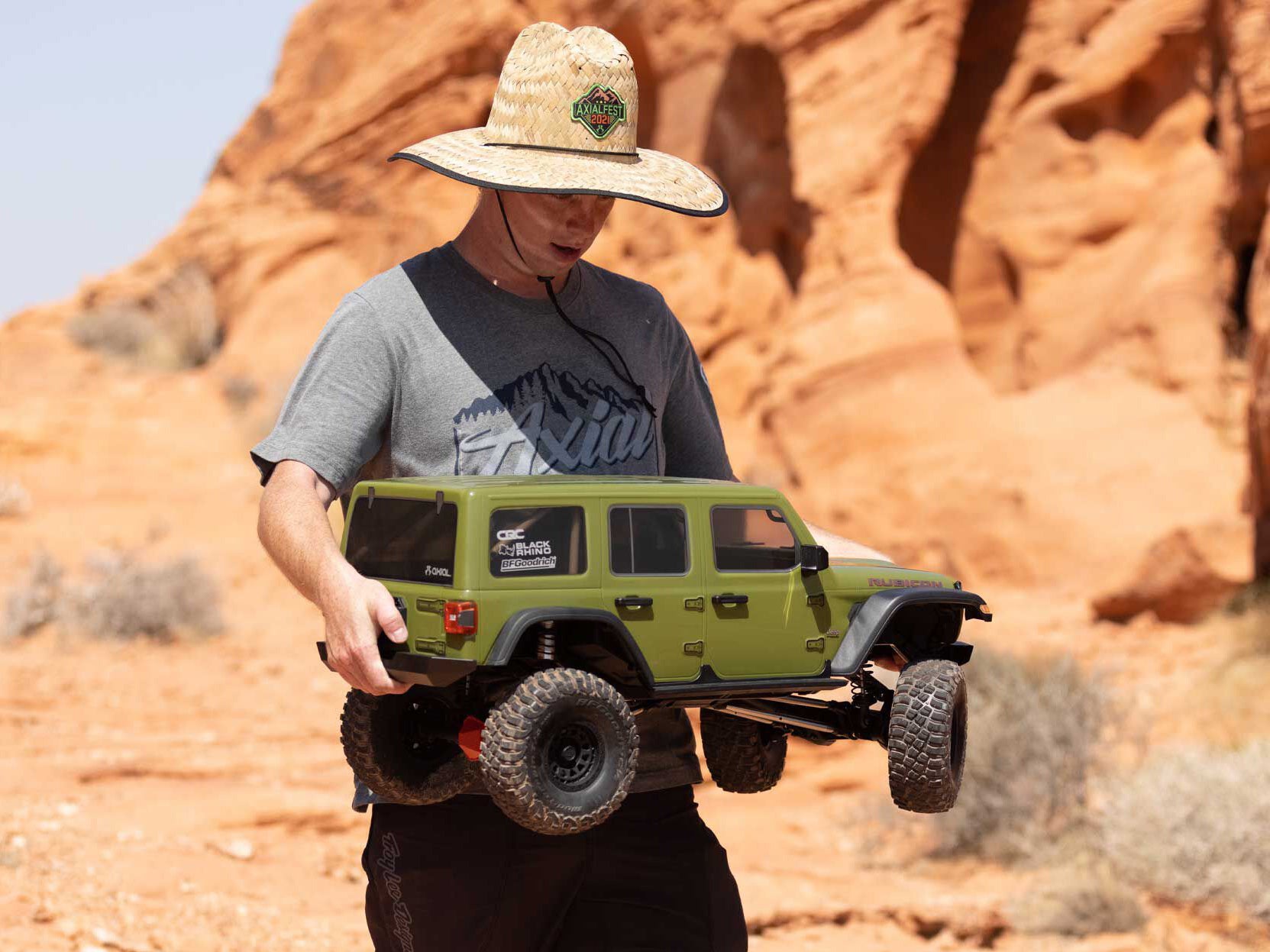 1/6 SCX6 Jeep JLU Wrangler 4WD Rock Crawler RTR: Silver