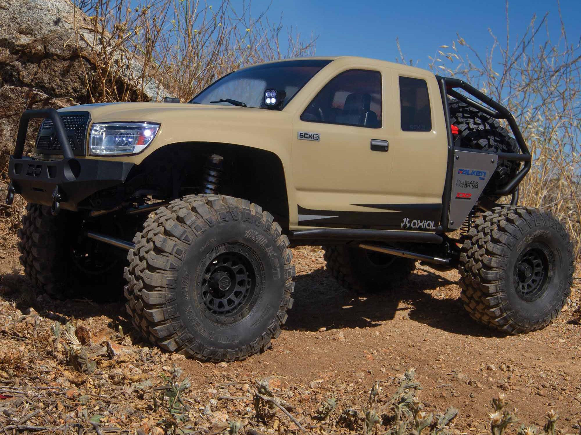 1/6 SCX6 Trail Honcho 4WD RTR, Sand