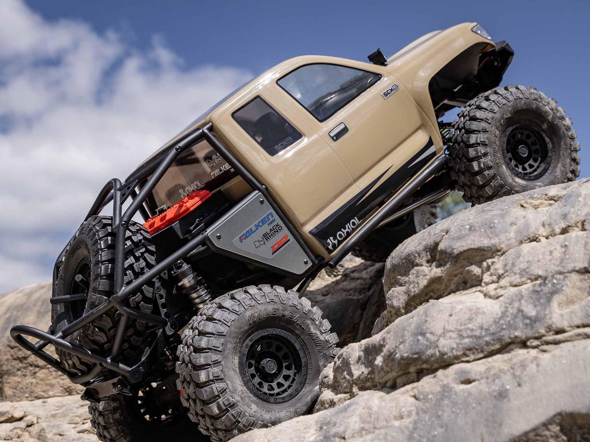 1/6 SCX6 Trail Honcho 4WD RTR, Sand
