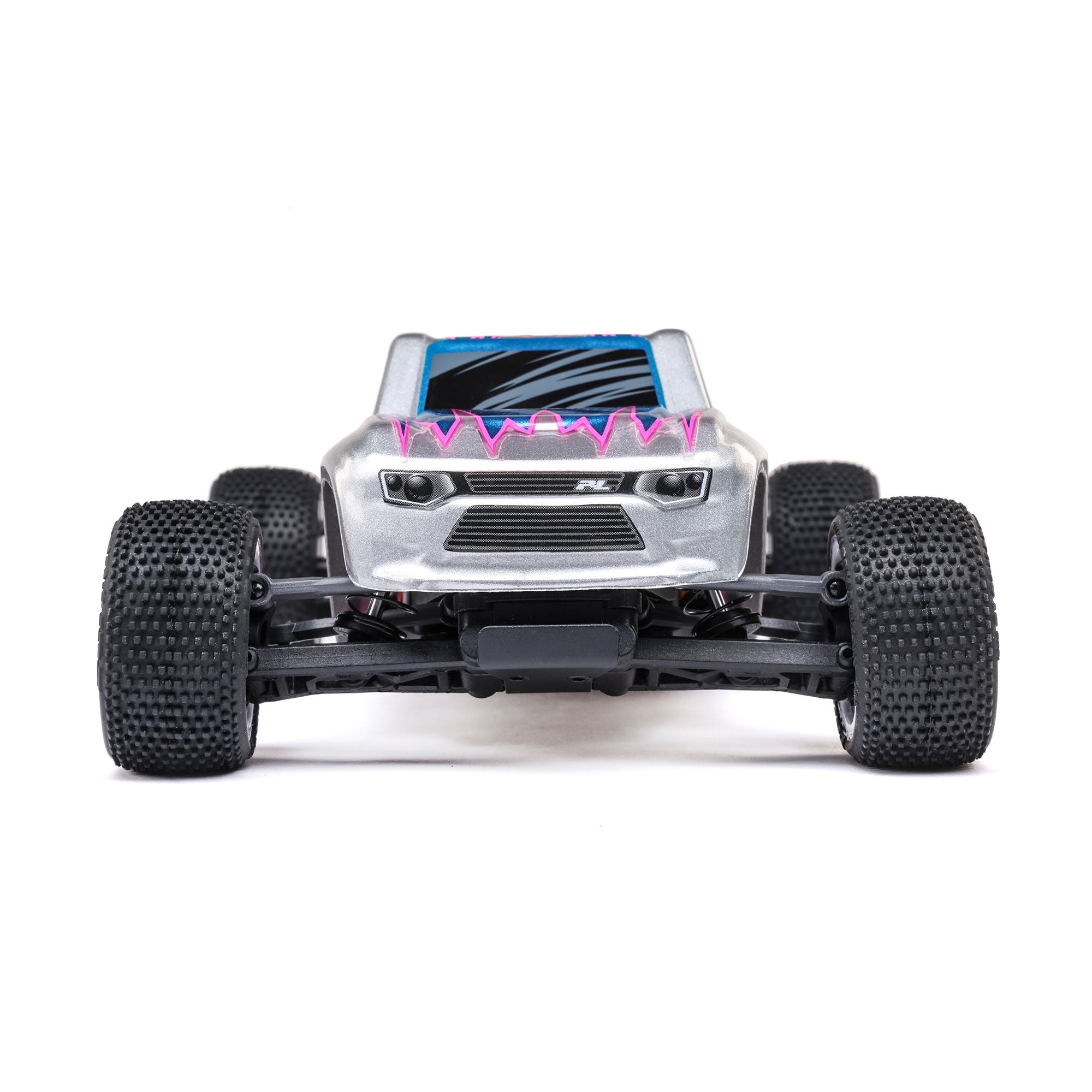 Losi 1/28 Micro-T 2WD Stadium Truck RTR Silver A C-LOS-1392T2