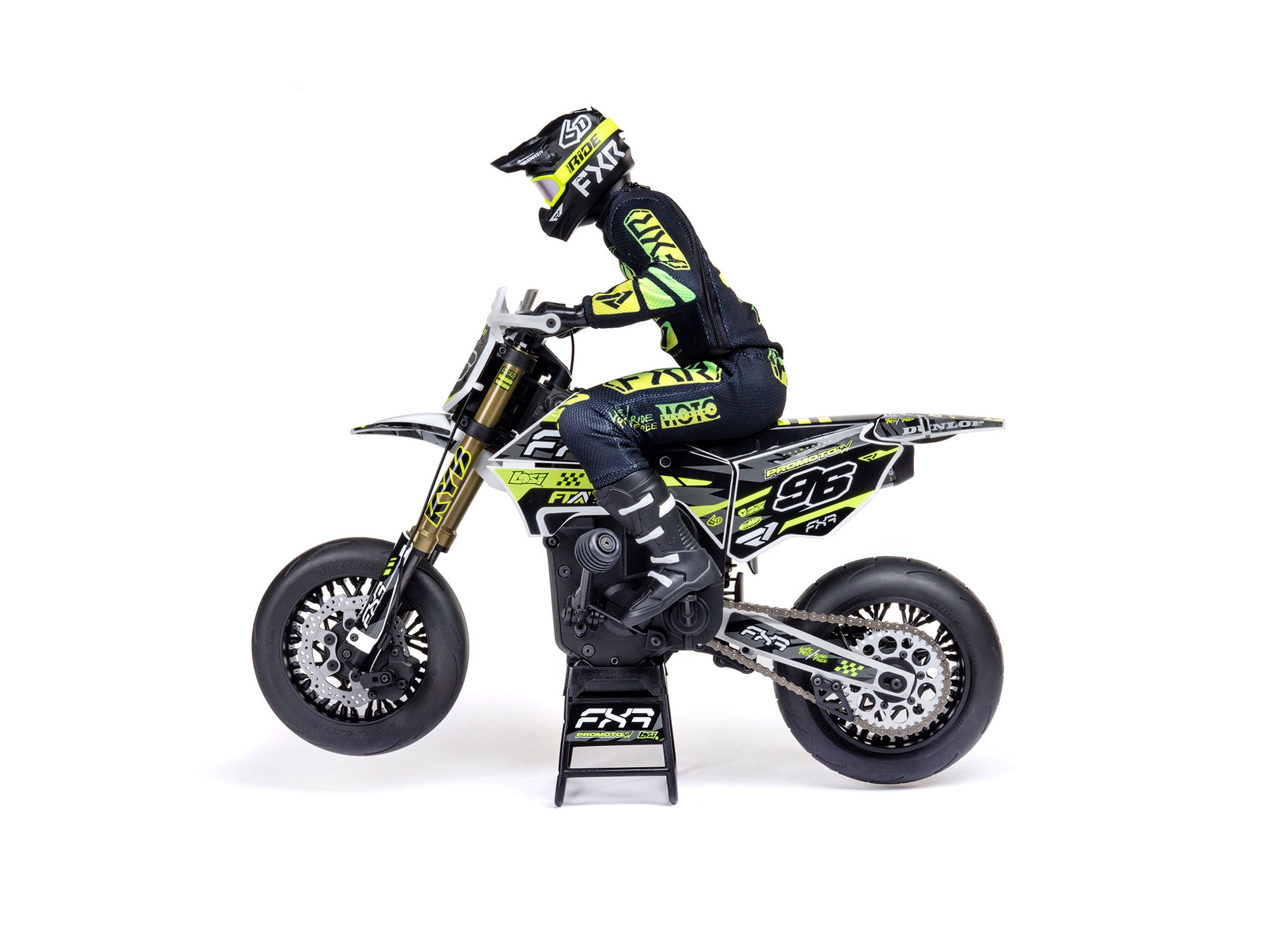 Losi 1/4 Promoto-SM FXR Supermoto Motorcycle RTR BasicC-LOS-2272 NEW