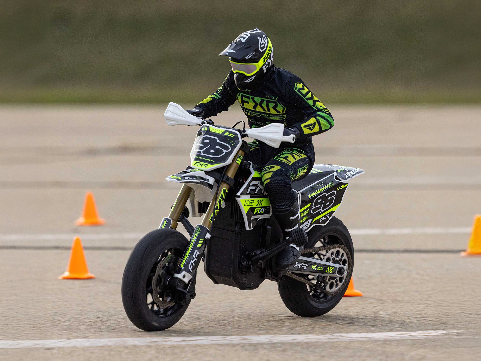 Losi 1/4 Promoto-SM FXR Supermoto Motorcycle RTR BasicC-LOS-2272 NEW