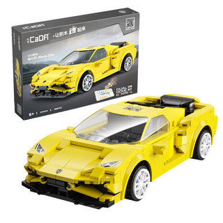 CaDa Yellow Evo Sports Car C51074W CaDa