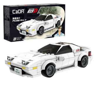 CaDa Initial D 1:24 Mazda FC3S RX-7 Car C55012W