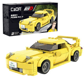 CaDa Initial D 1:24 Mazda RX-7 FD3S Car C55013W