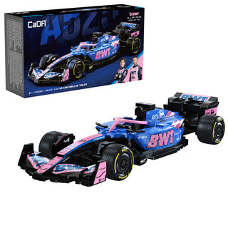 CaDa 1:24 Bwt Alpine F1 Team A525 Racing Car - 300 Pcs C55024W