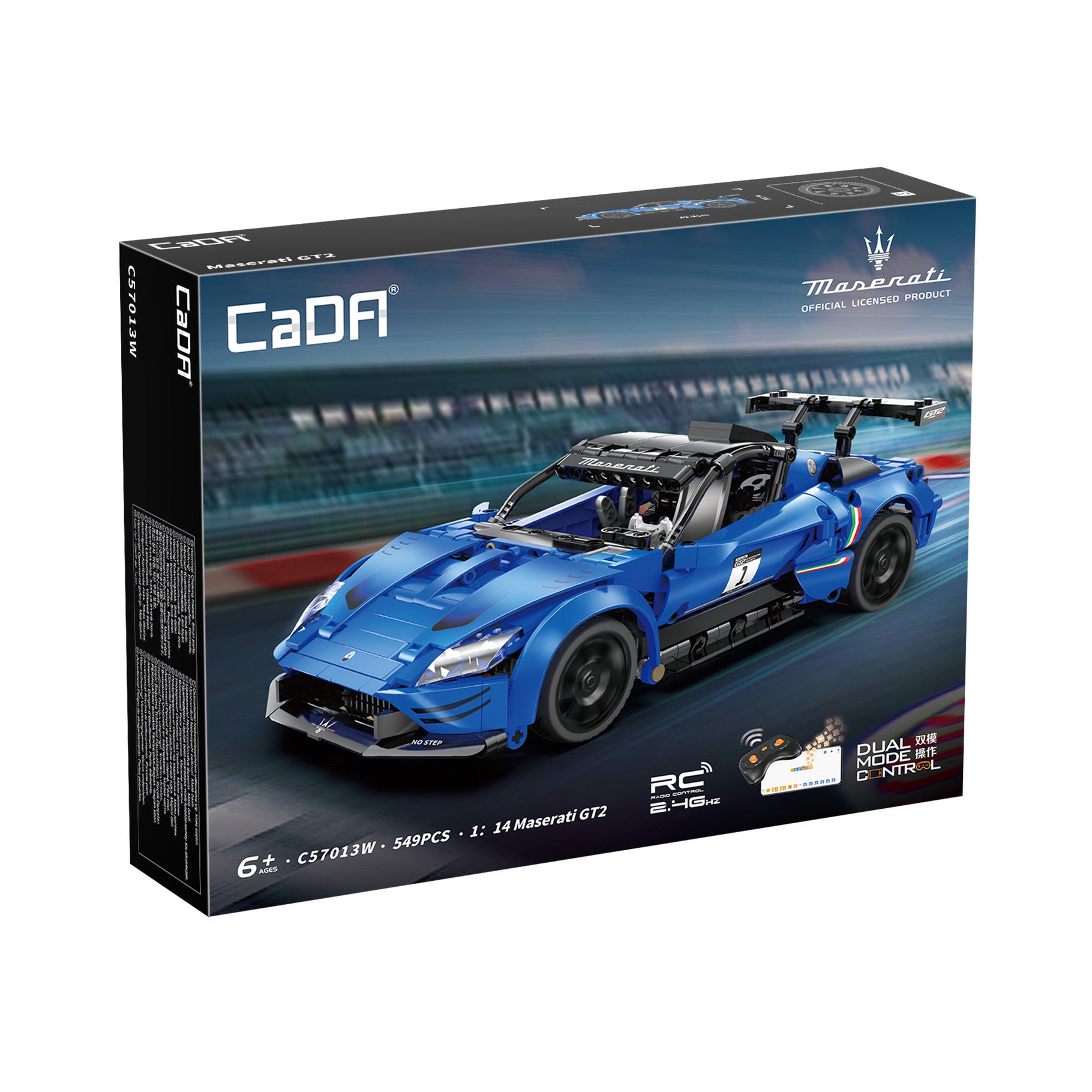 CaDa 1:14 Maserati GT2 Race Car C57013W