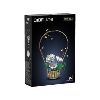 CaDa Oriental Floral Art: Winter - 990 Pcs C59026W