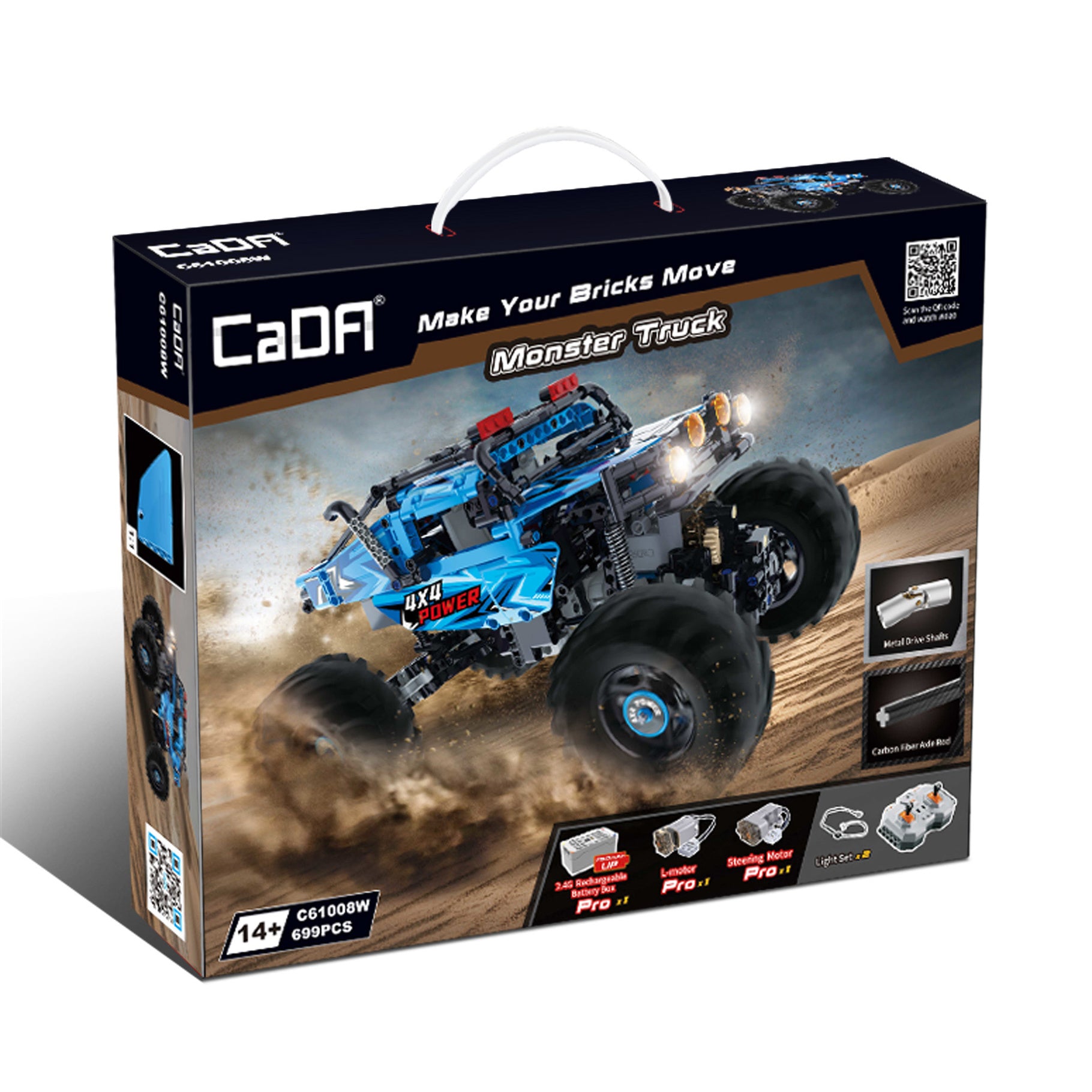 CaDA Monster Climbing car C61008W