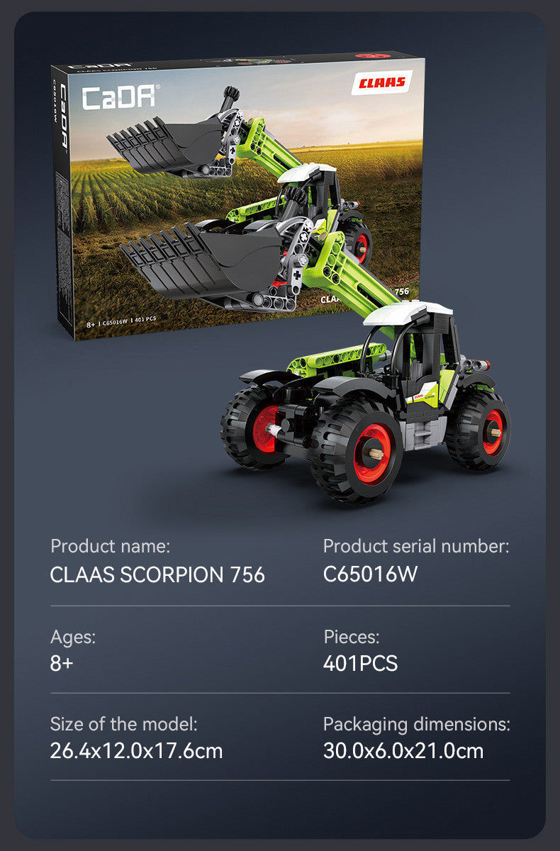Cada Claas Scorpion 756 Farm Telehandler - 401 Pcs C65016W