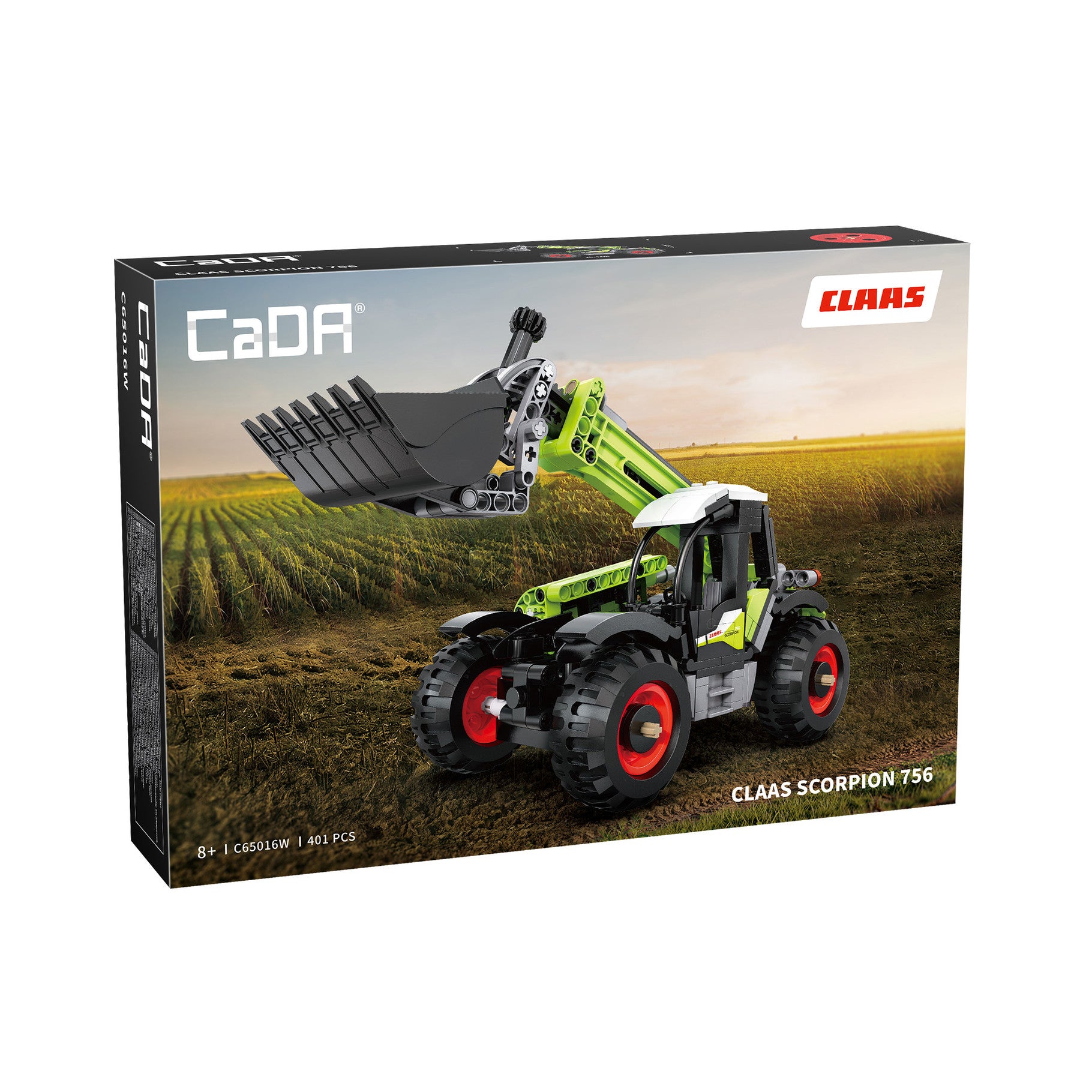 Cada Claas Scorpion 756 Farm Telehandler - 401 Pcs C65016W