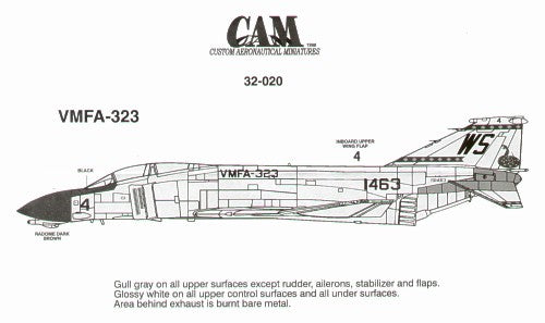 McDonnell F-4B Phantom 151463 WS/4 VMFA-323